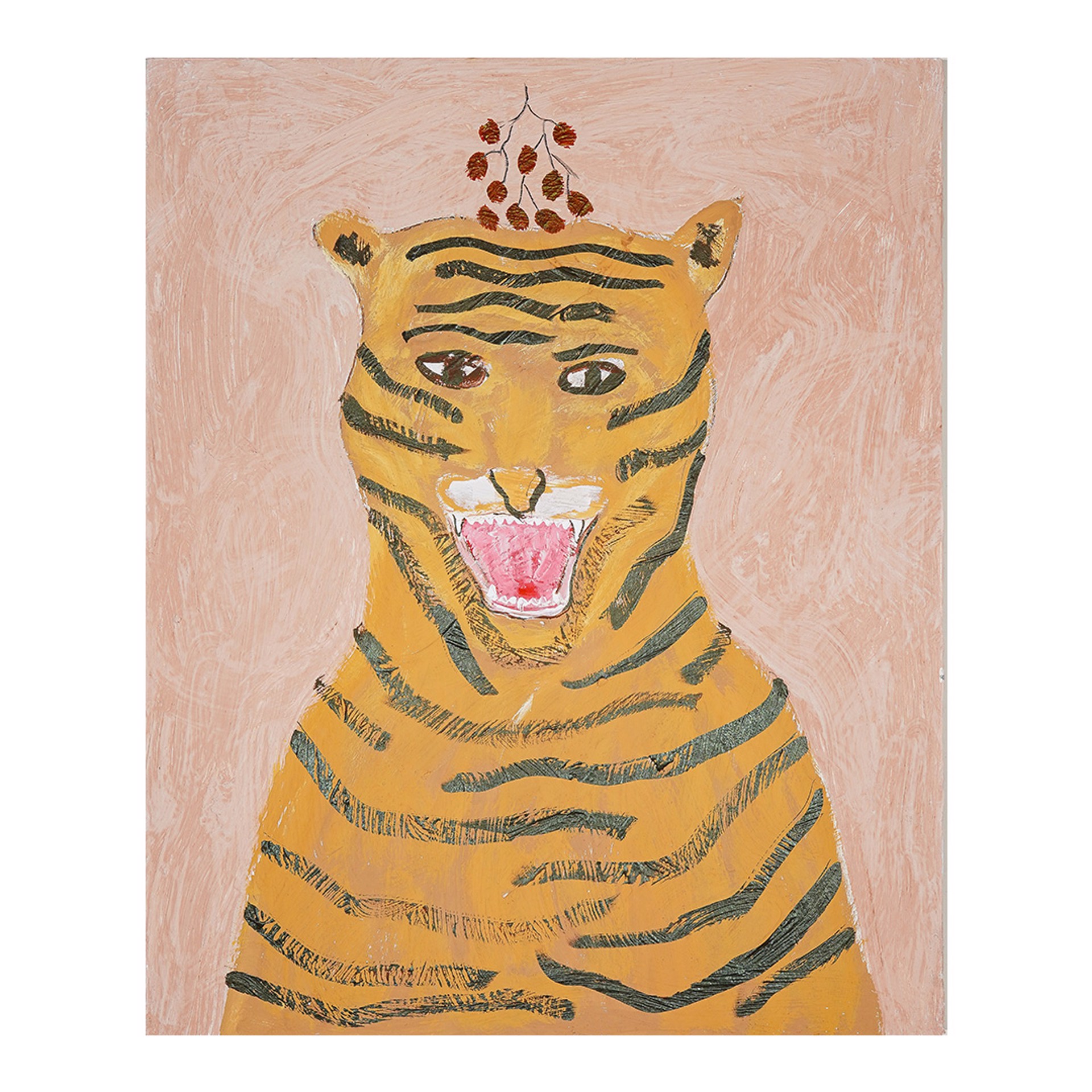 Tiger Sings Grape by Riz Riz Rizz