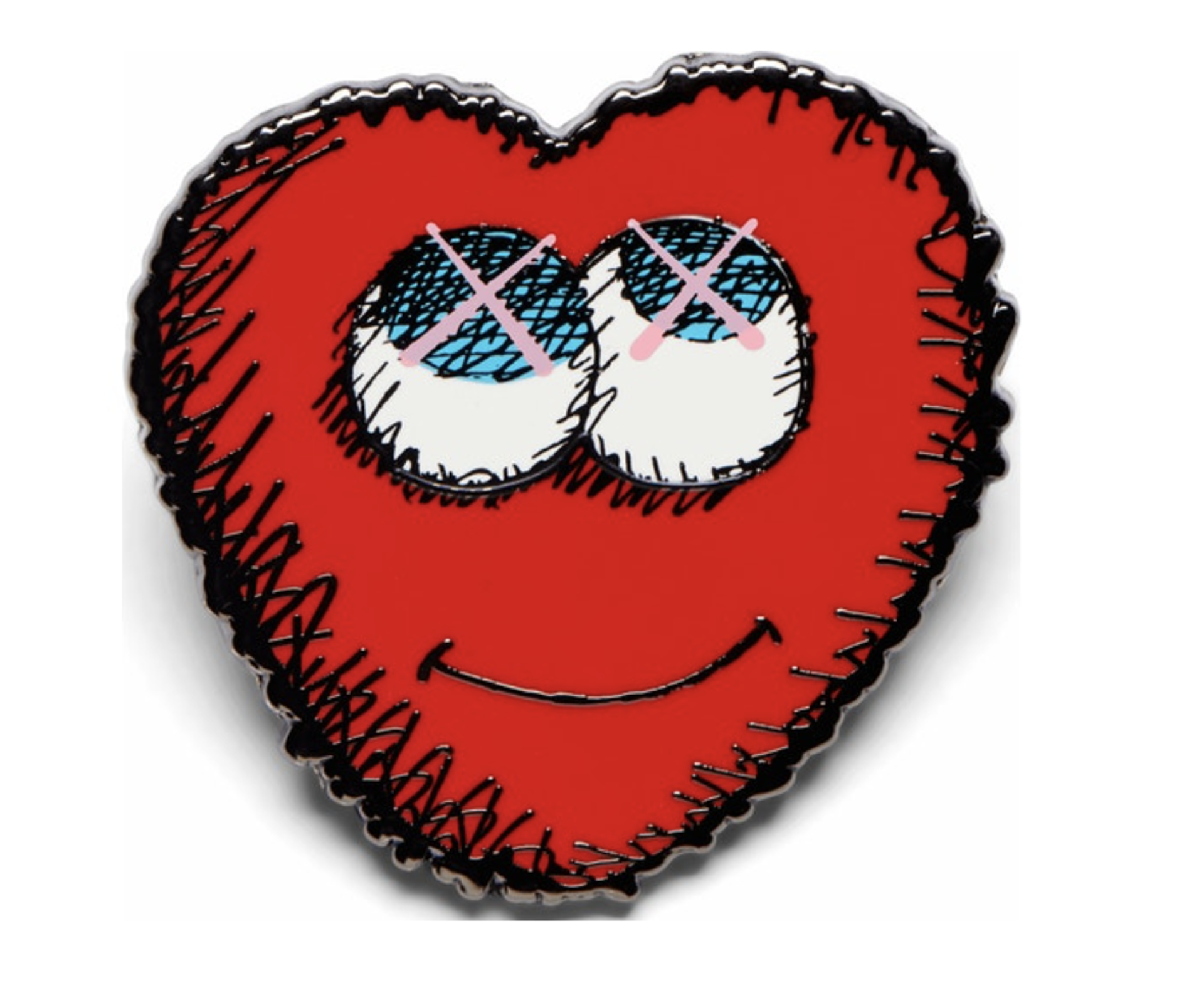 Pin HEART by KAWS