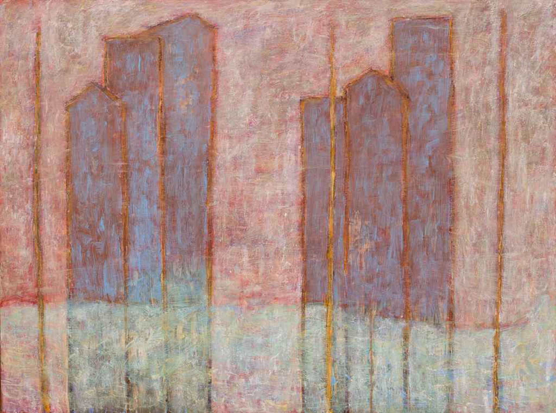 Fog and Tower Town by Paul Tarver