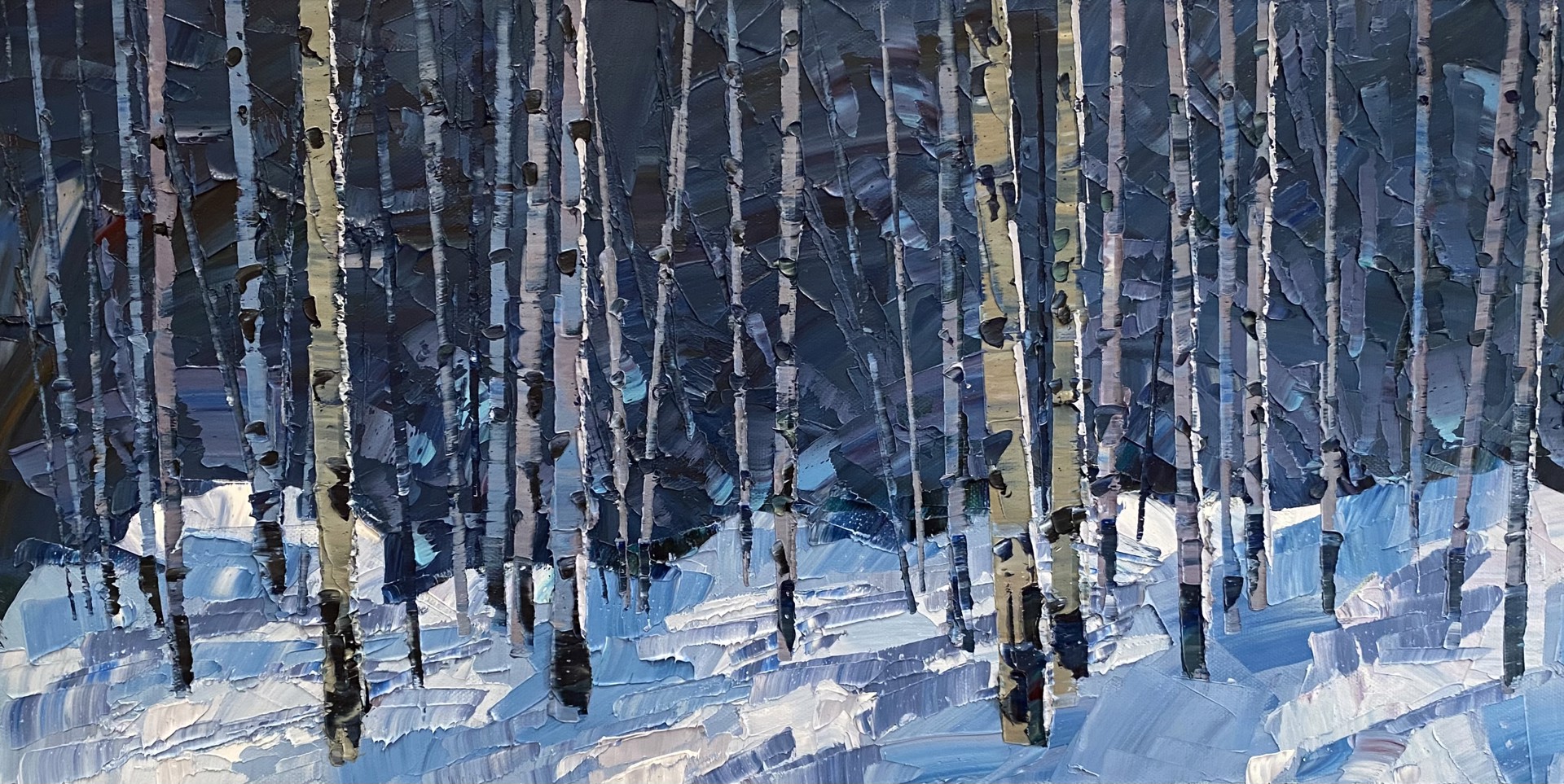 Snow Shadows by Jeff McKay