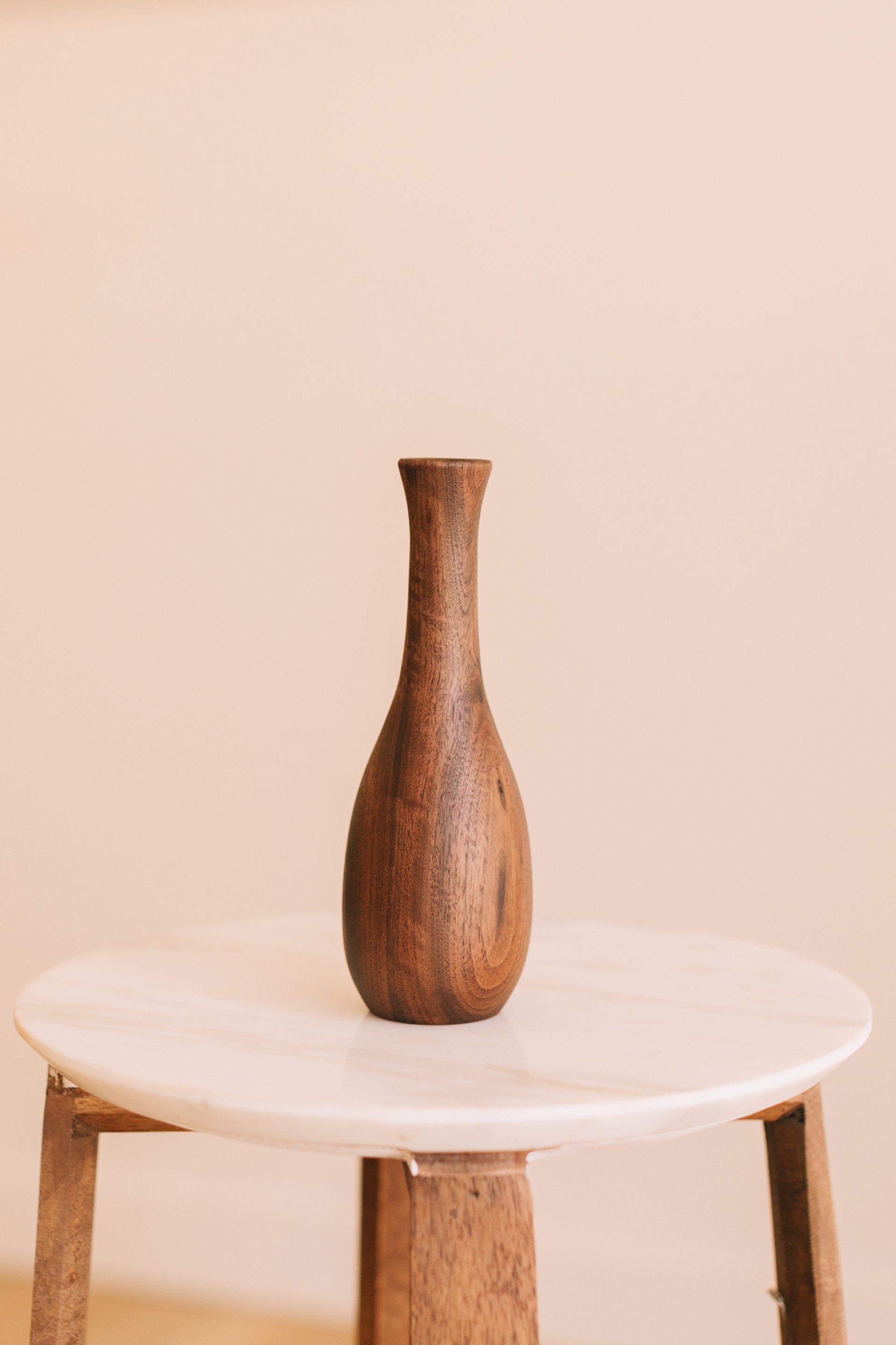 Black Walnut Vase #02 by Anna Naylor