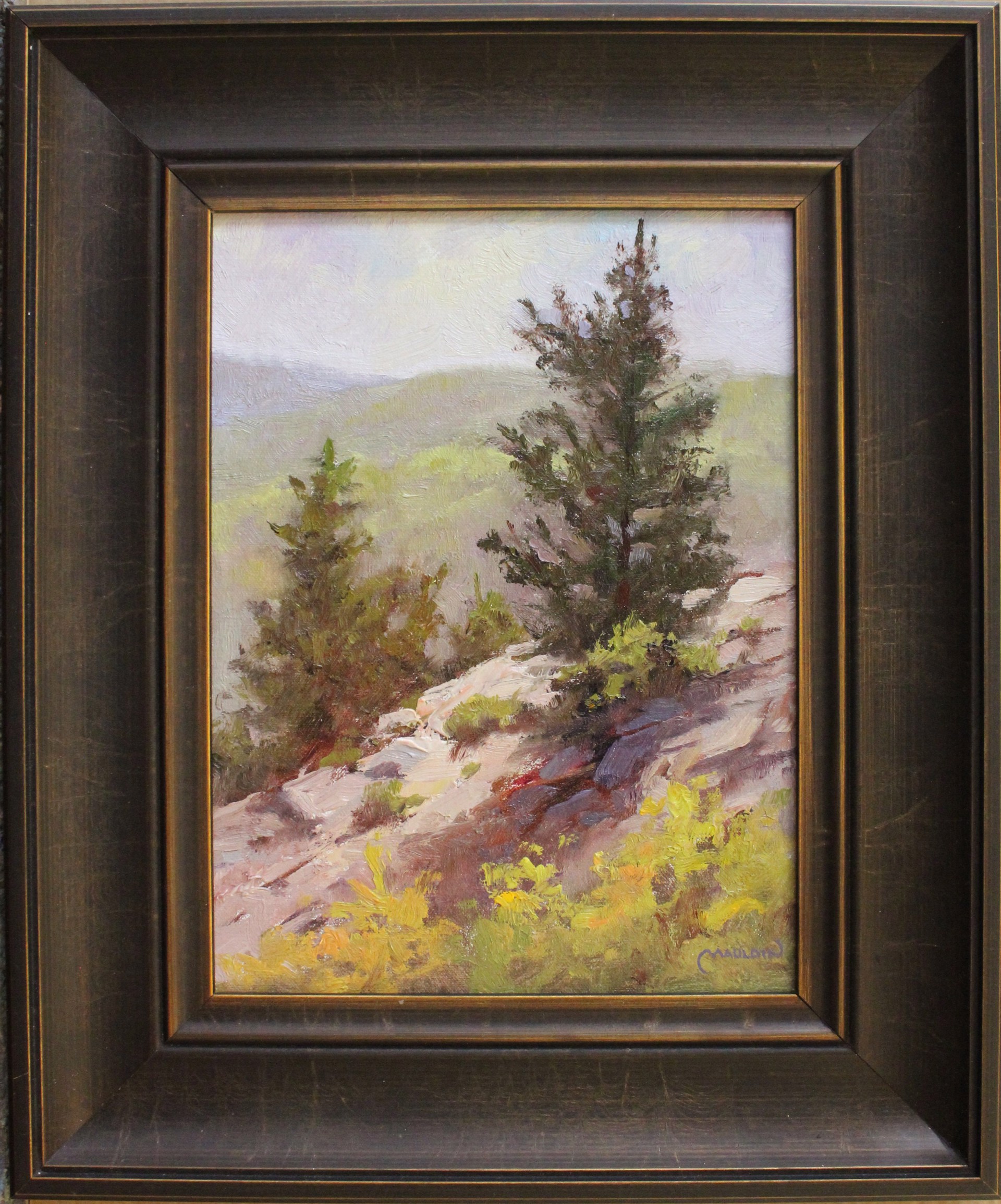 Mountainside Trees by Chuck Mauldin