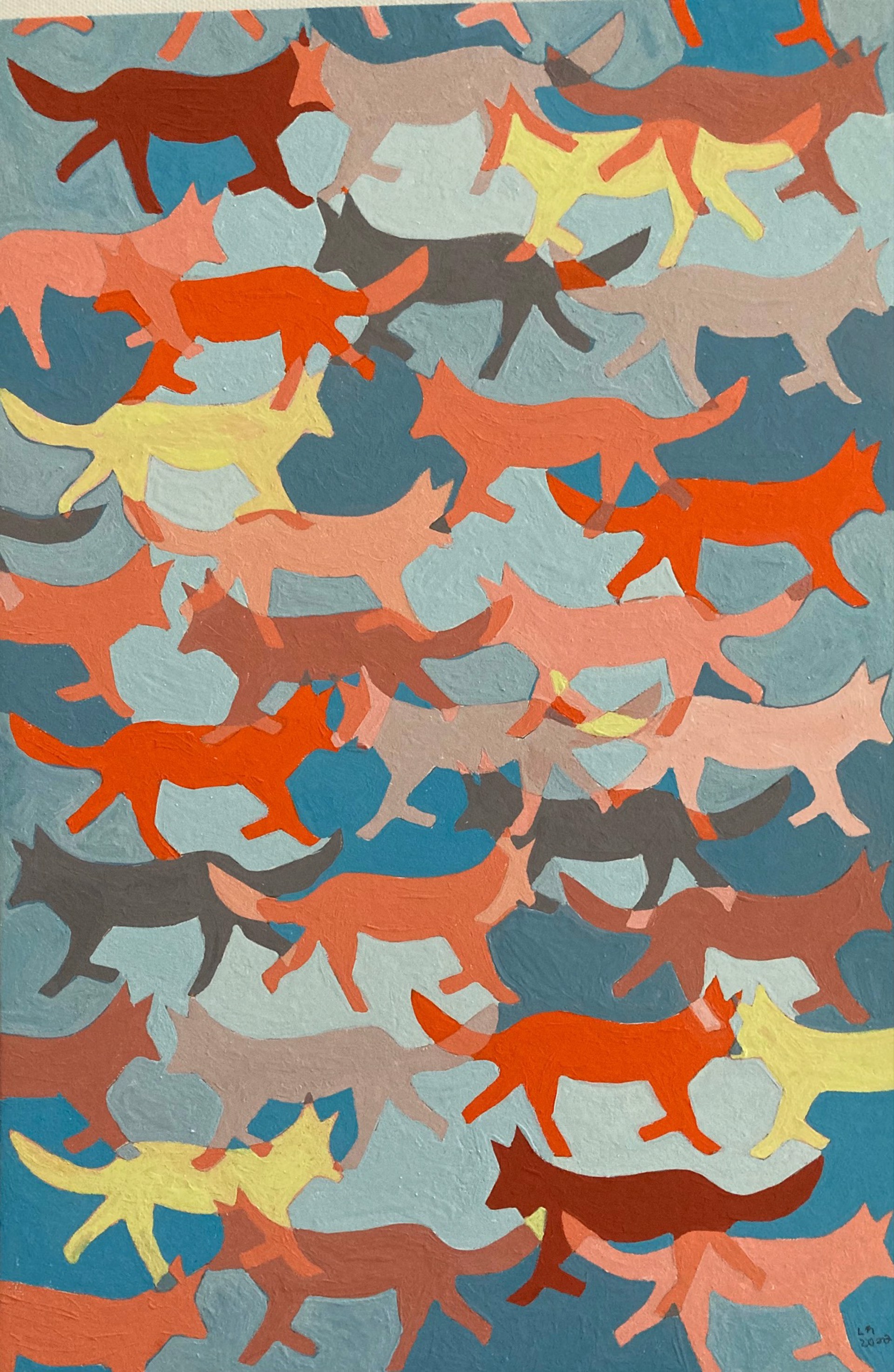 Medium Fox Ways by Lennie Alickman