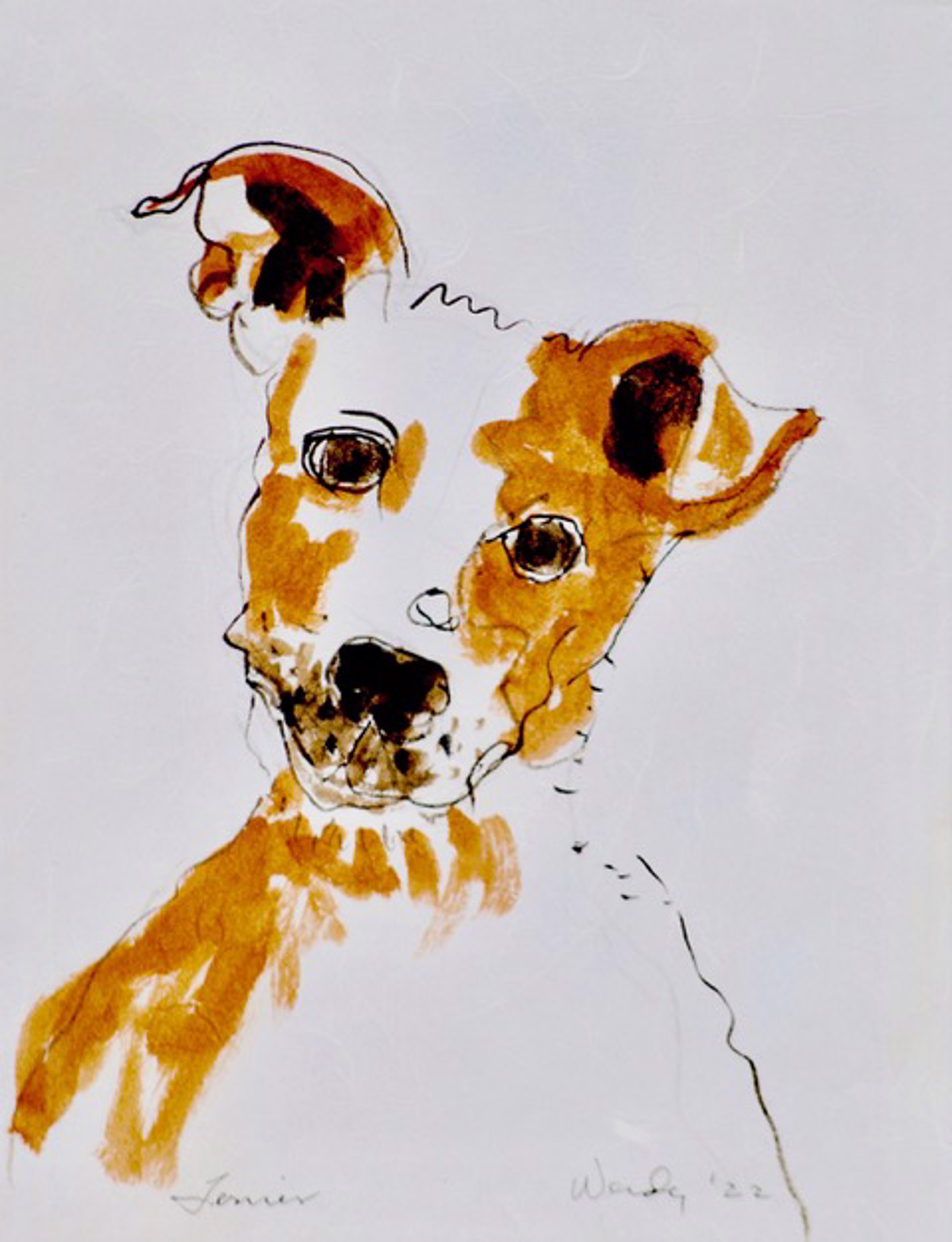Terrier by Wendy Slaton