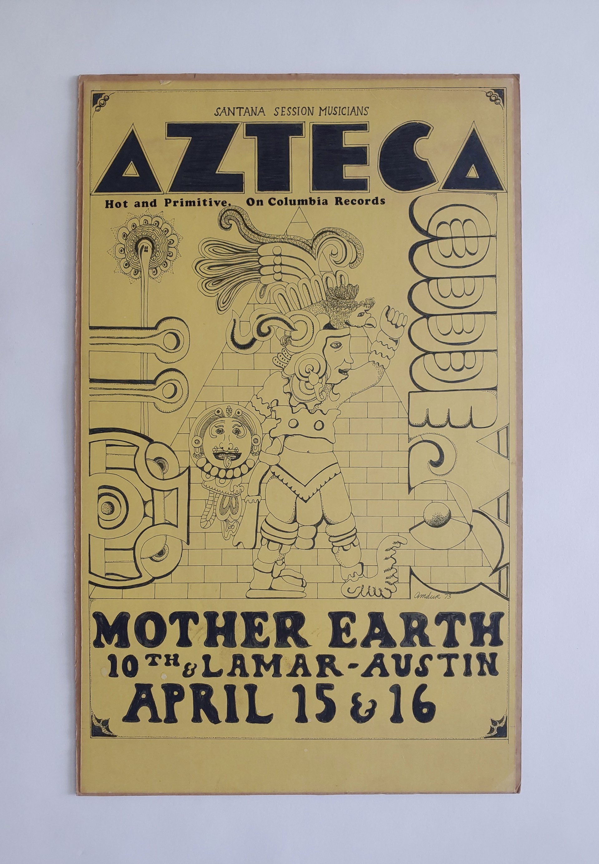 Azteca - Poster by David Amdur