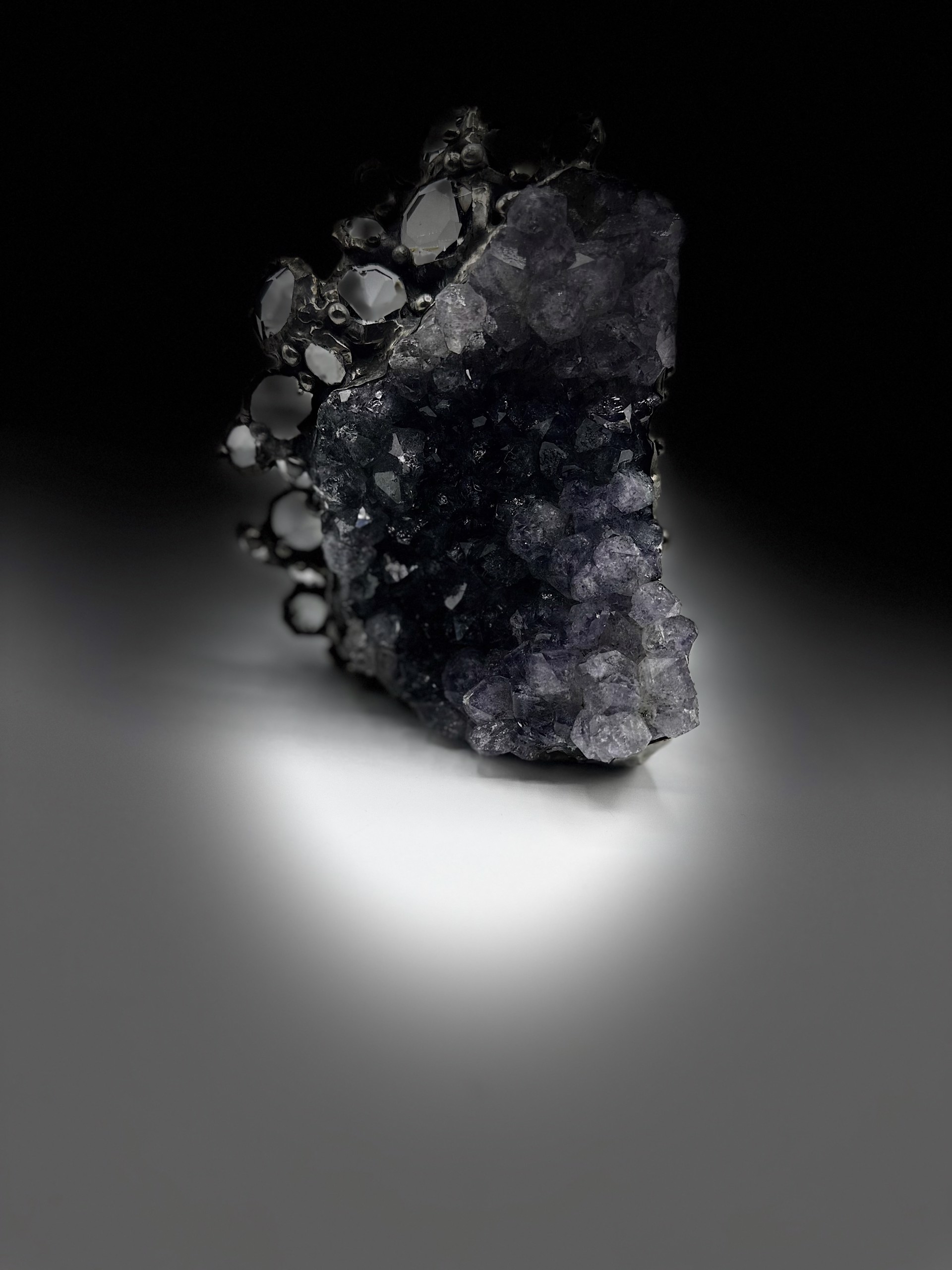Amethyst Geode with Flare, Medium by Trinka 5