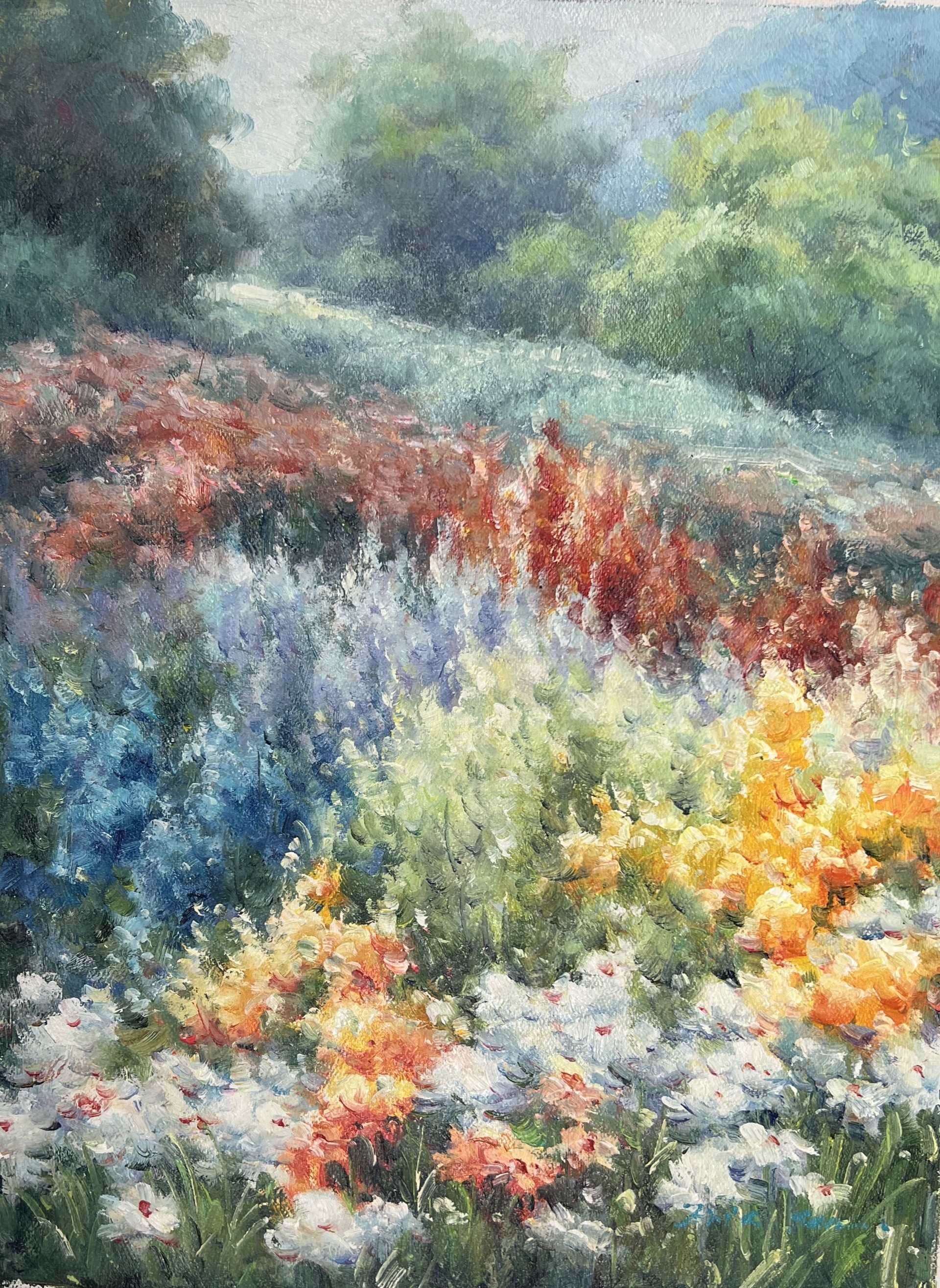 FLORAL MEADOW III by ERIC SUN