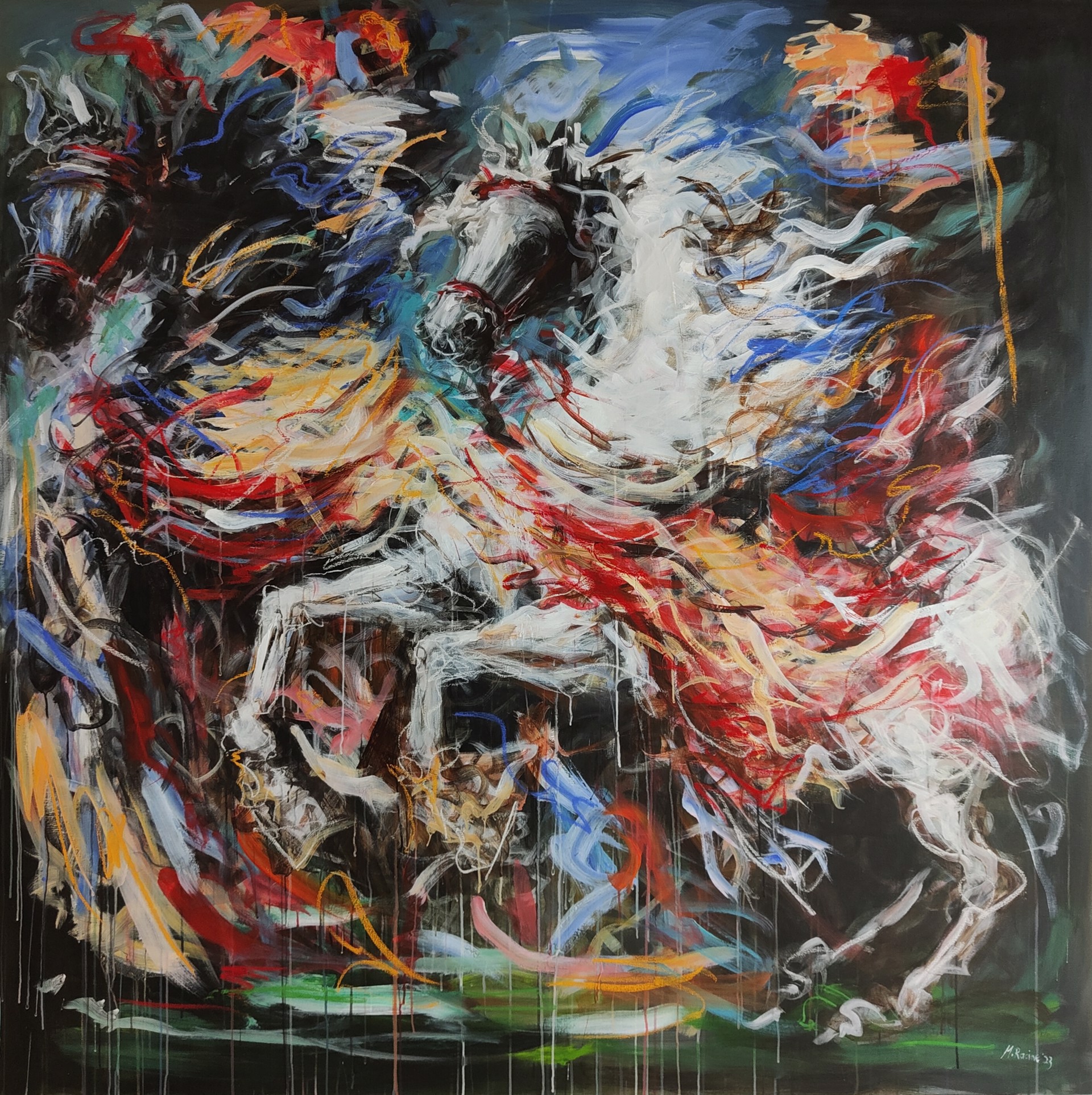 Baroque Horses by Mandy Racine
