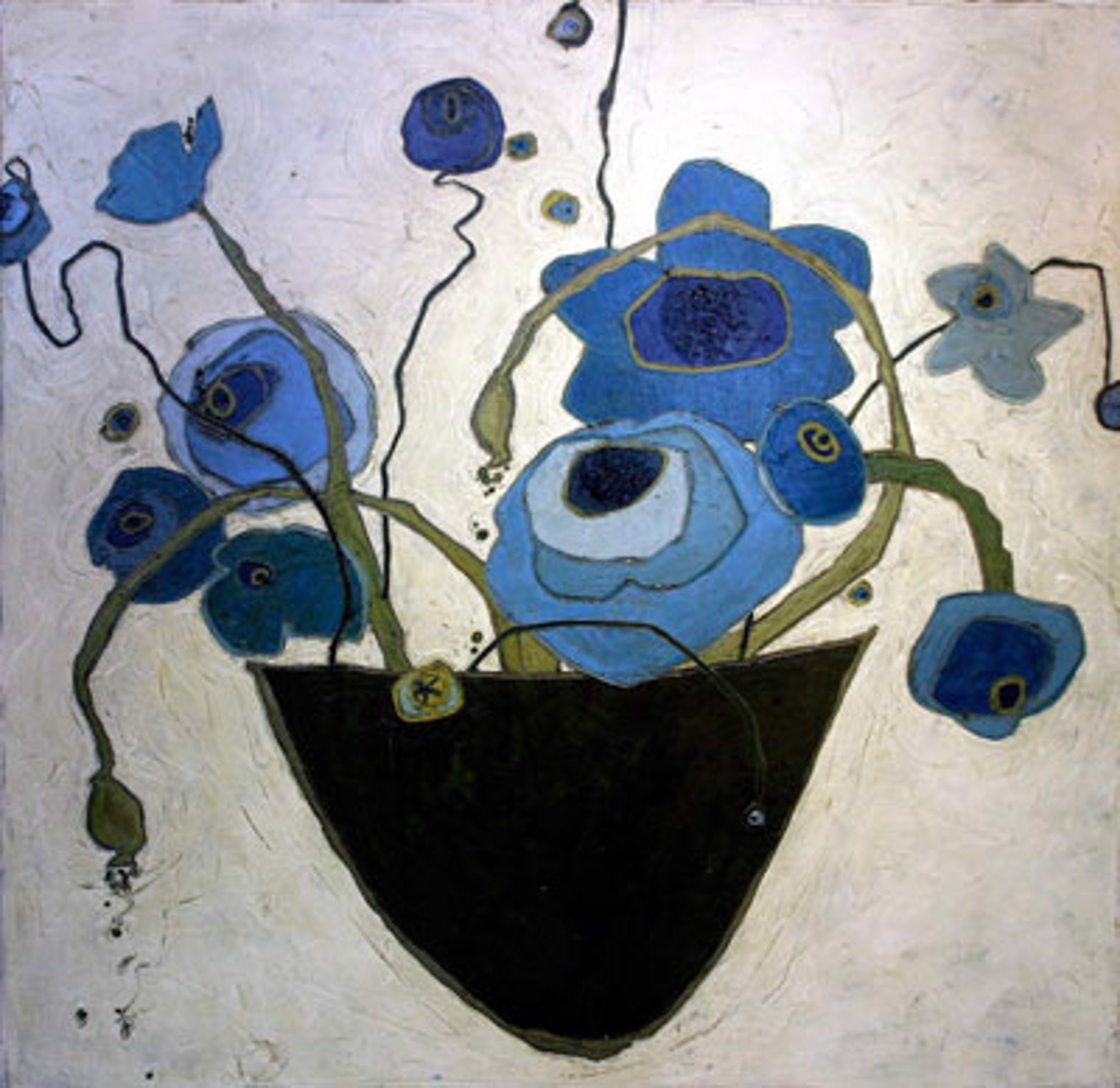 Only Blue Poppies by Karen Tusinski