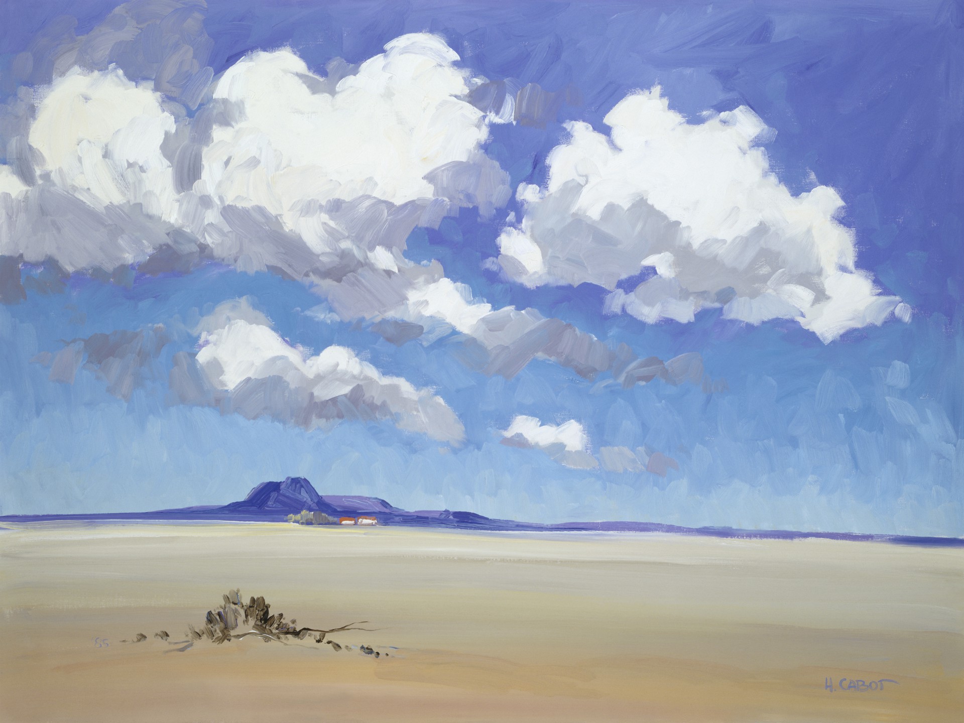 Line Camp Arizona ~ Inquire to Order by Giclees Hugh Cabot