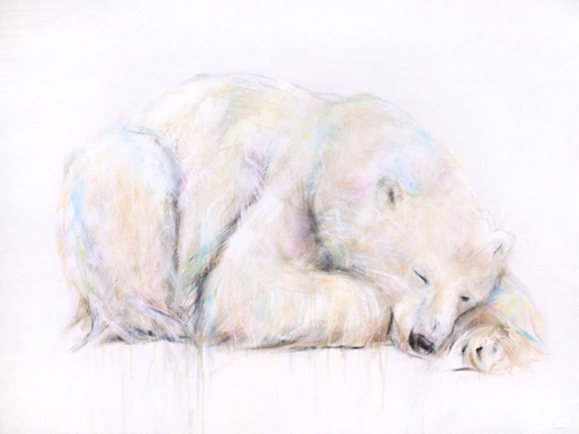 Polar Bear XLIII by Myriam Rousseau
