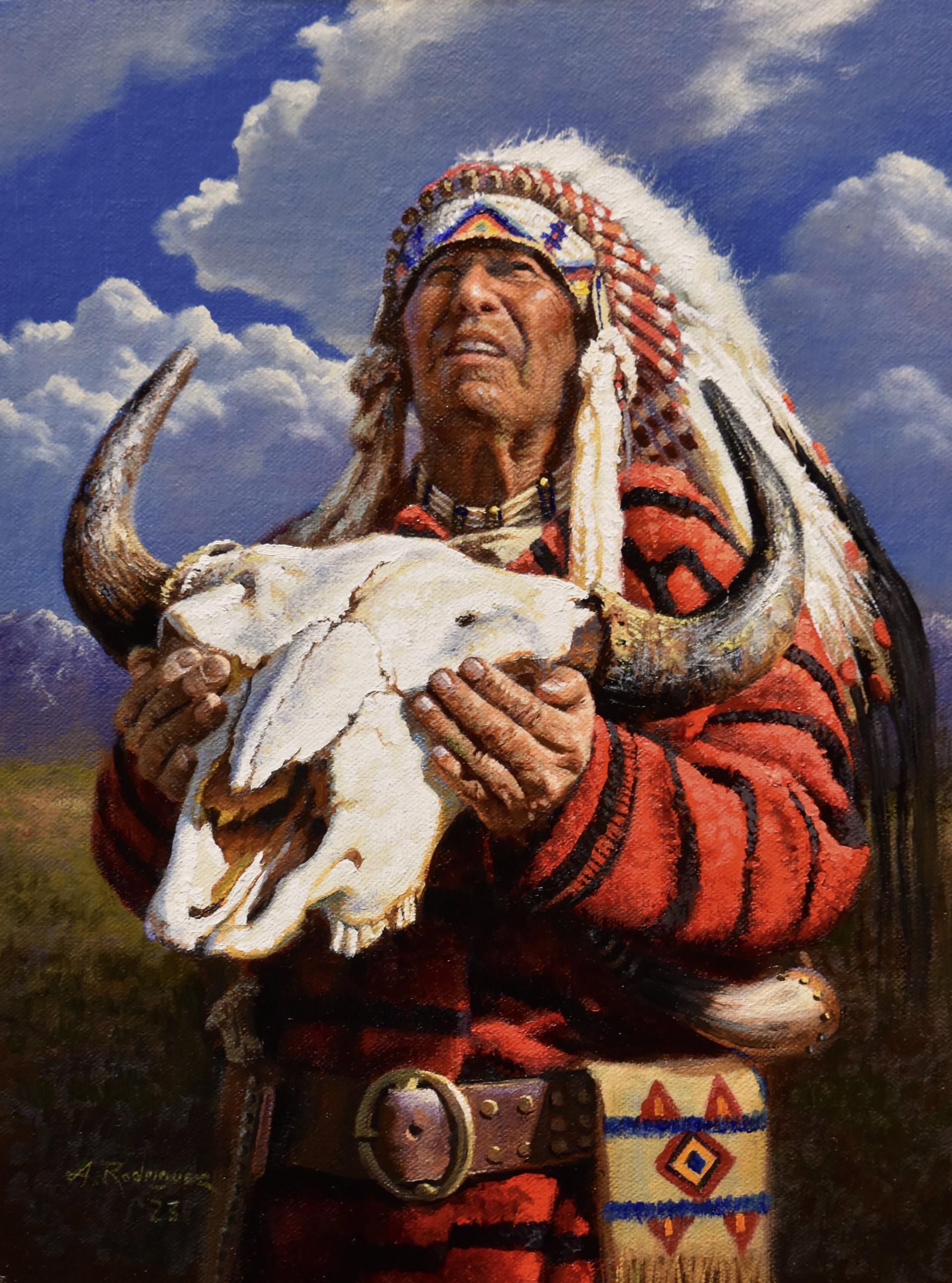 Conjuring Back the Buffalo by Alfredo Rodriguez