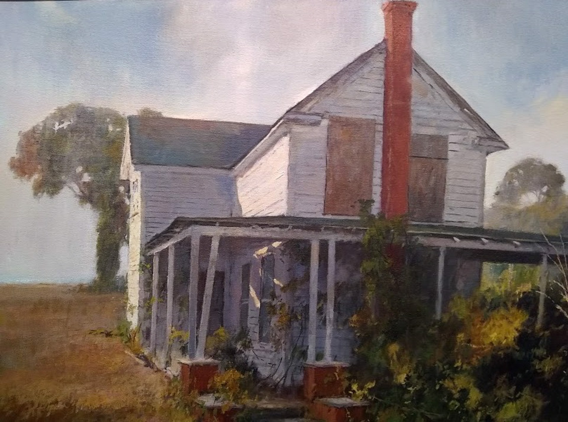 Abandoned House, Harkers Island by Julyan Davis