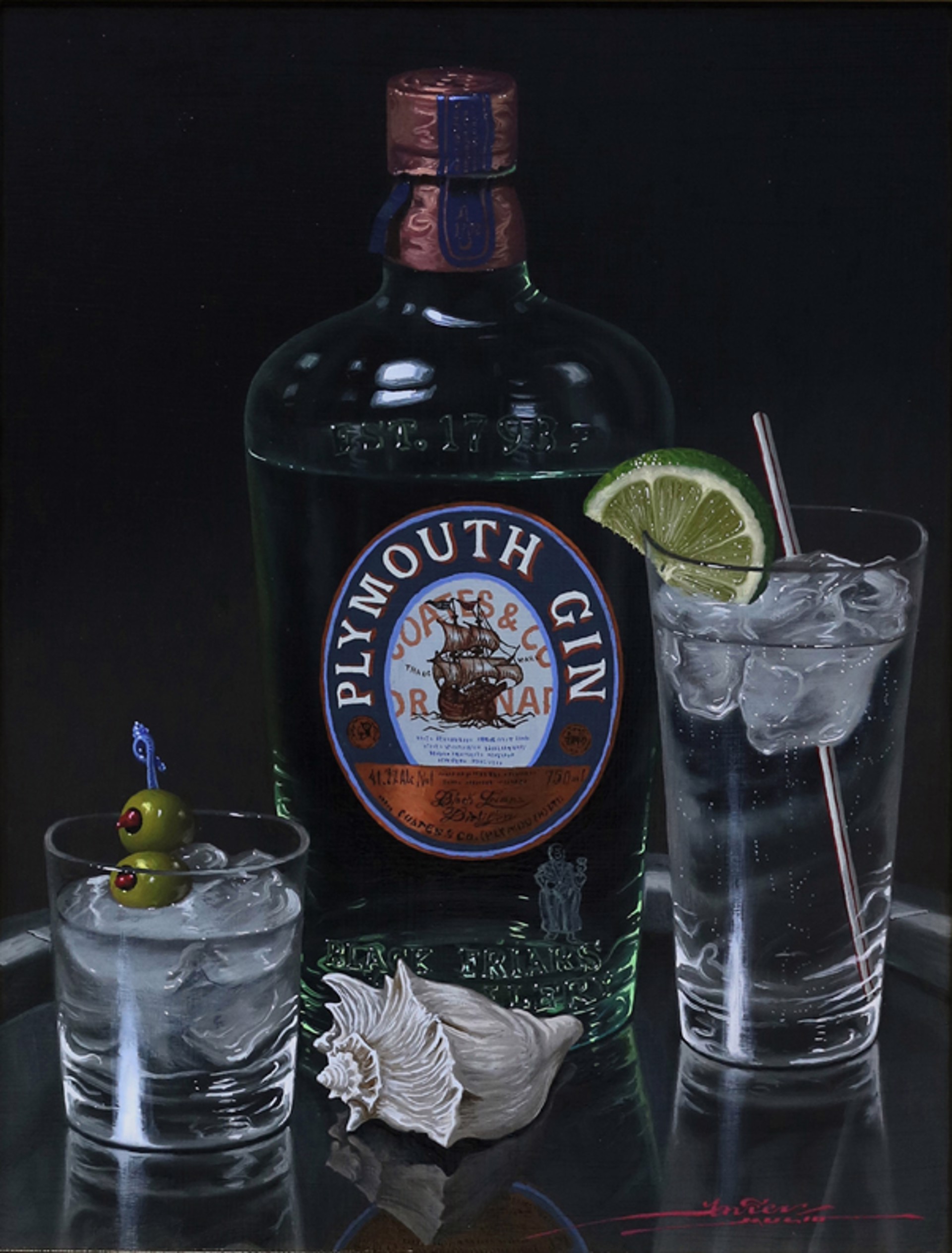 Plymouth Gin by Javier Mulio
