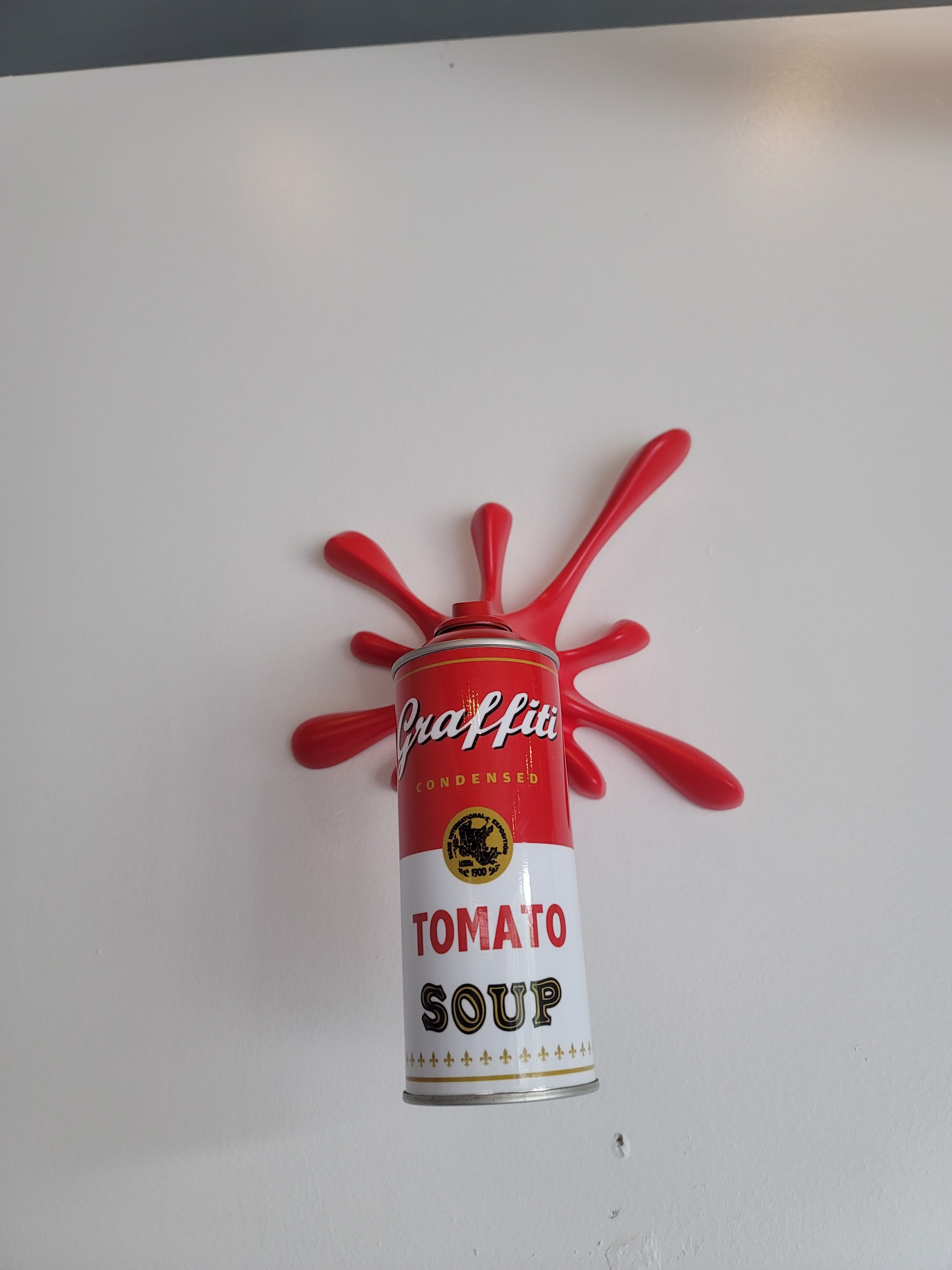 Tomato Soup Spray Can Splash by 2fast