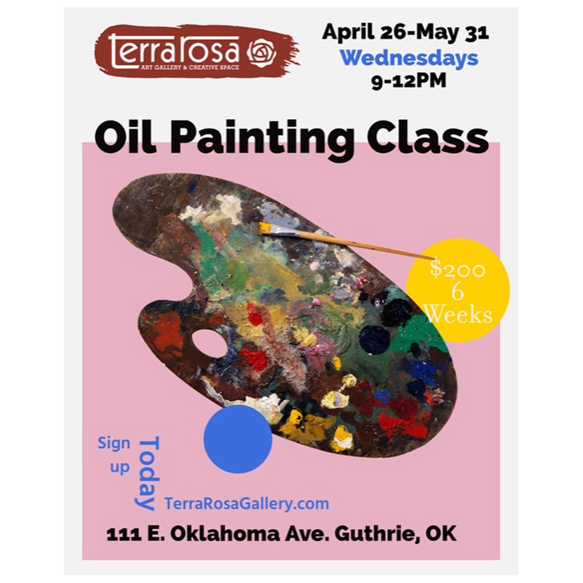 Oil Painting April 26 - May 31, 2023 by Gaylon Thompson