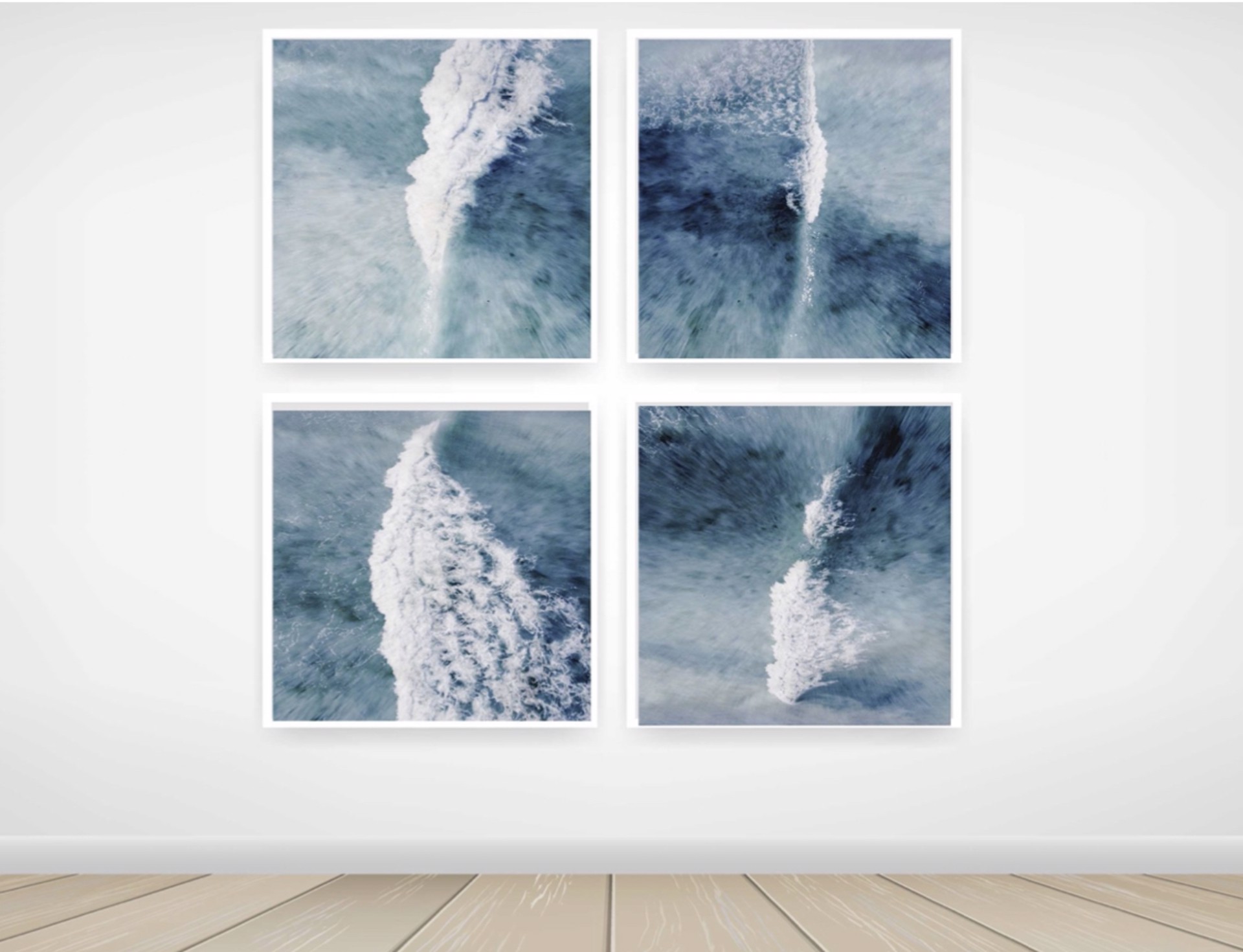 Waves Out of Time-Quadrant-Multiple Sizes Available Upon Request-Edition of 5 by Raffaele Ferrari