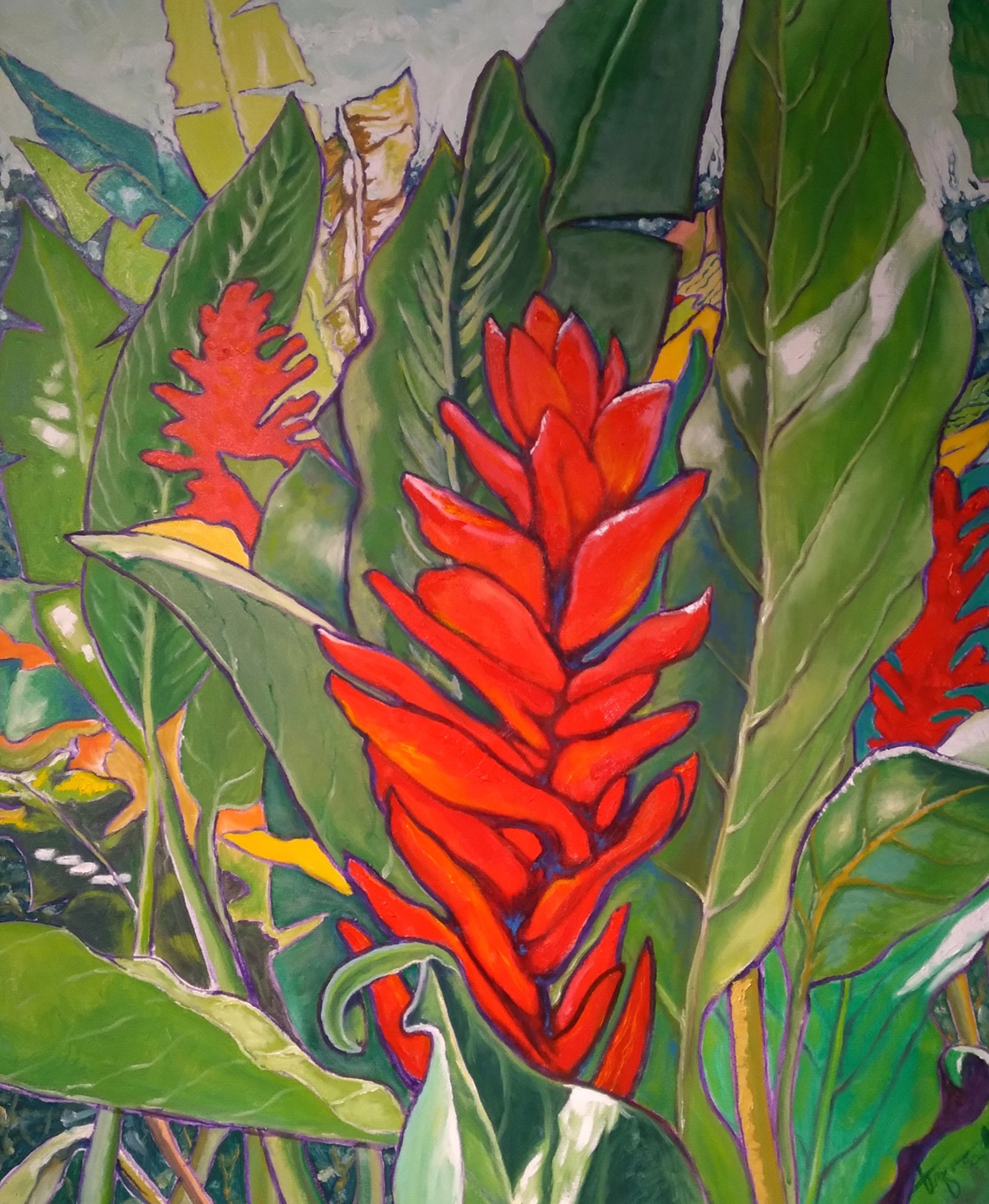 Red Ginger by Hank Taufaasau