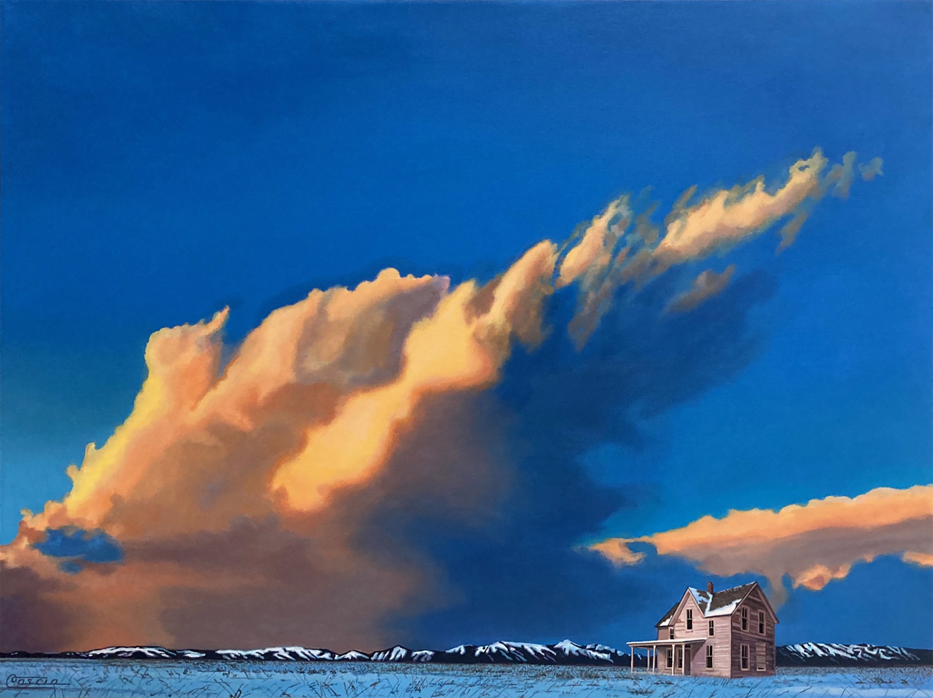 Sunset Shadows by BRUCE CASCIA