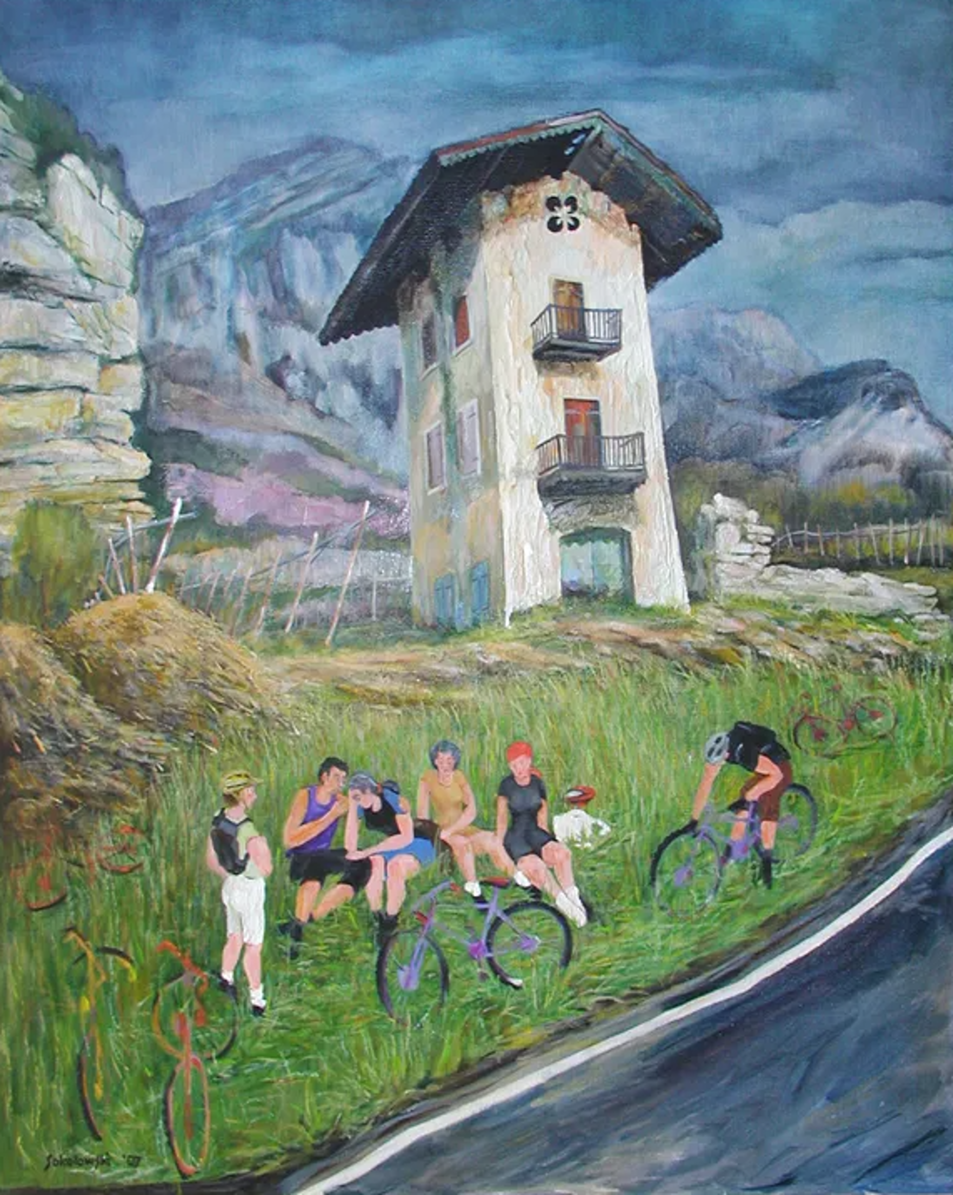 Brenner Pass, The Italian Alps by Ray Sokolowski