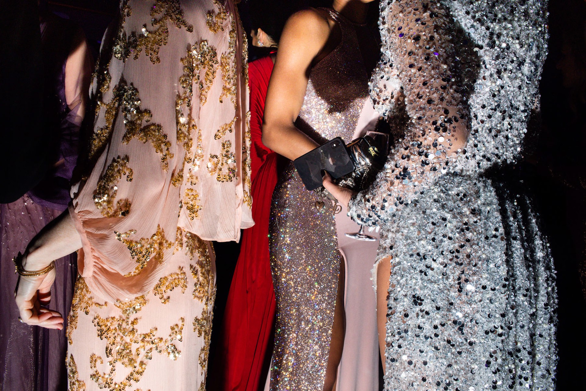 Hollywood Dresses, Vanity Fair Oscar Party, Los Angeles by Landon Nordeman