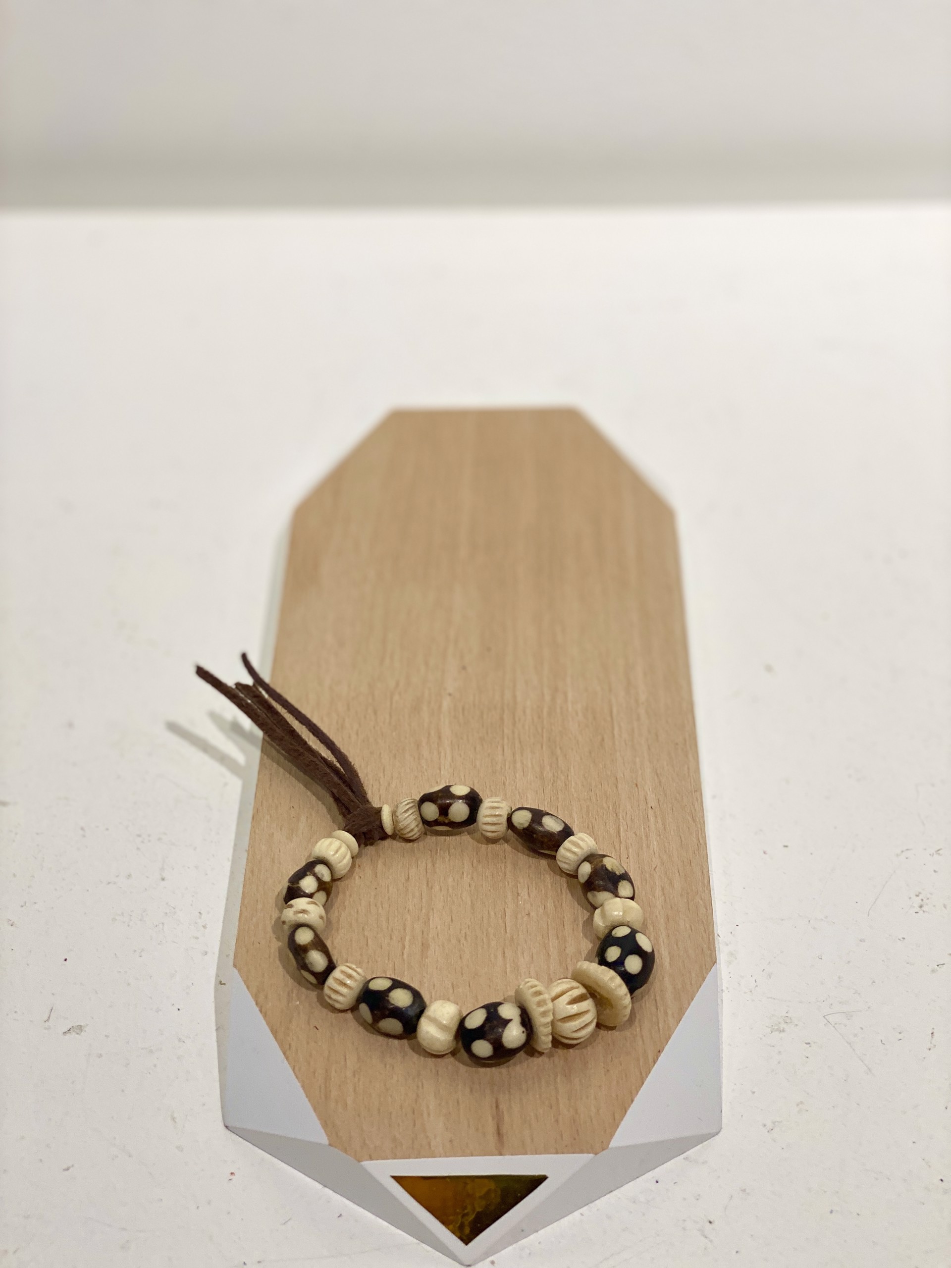 African Bead bracelet #30 by Melissa Turney