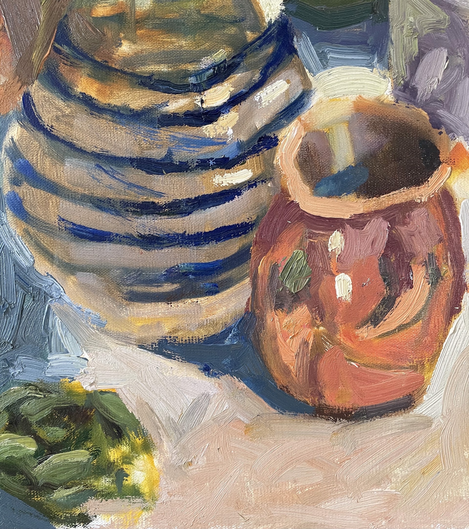 Cups and Pitchers Study by Laurie Meyer