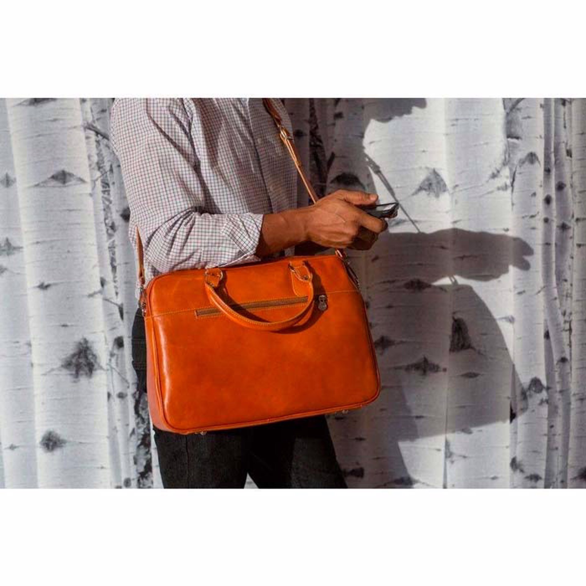 Venezia Slim Bag Red by Joe Floto