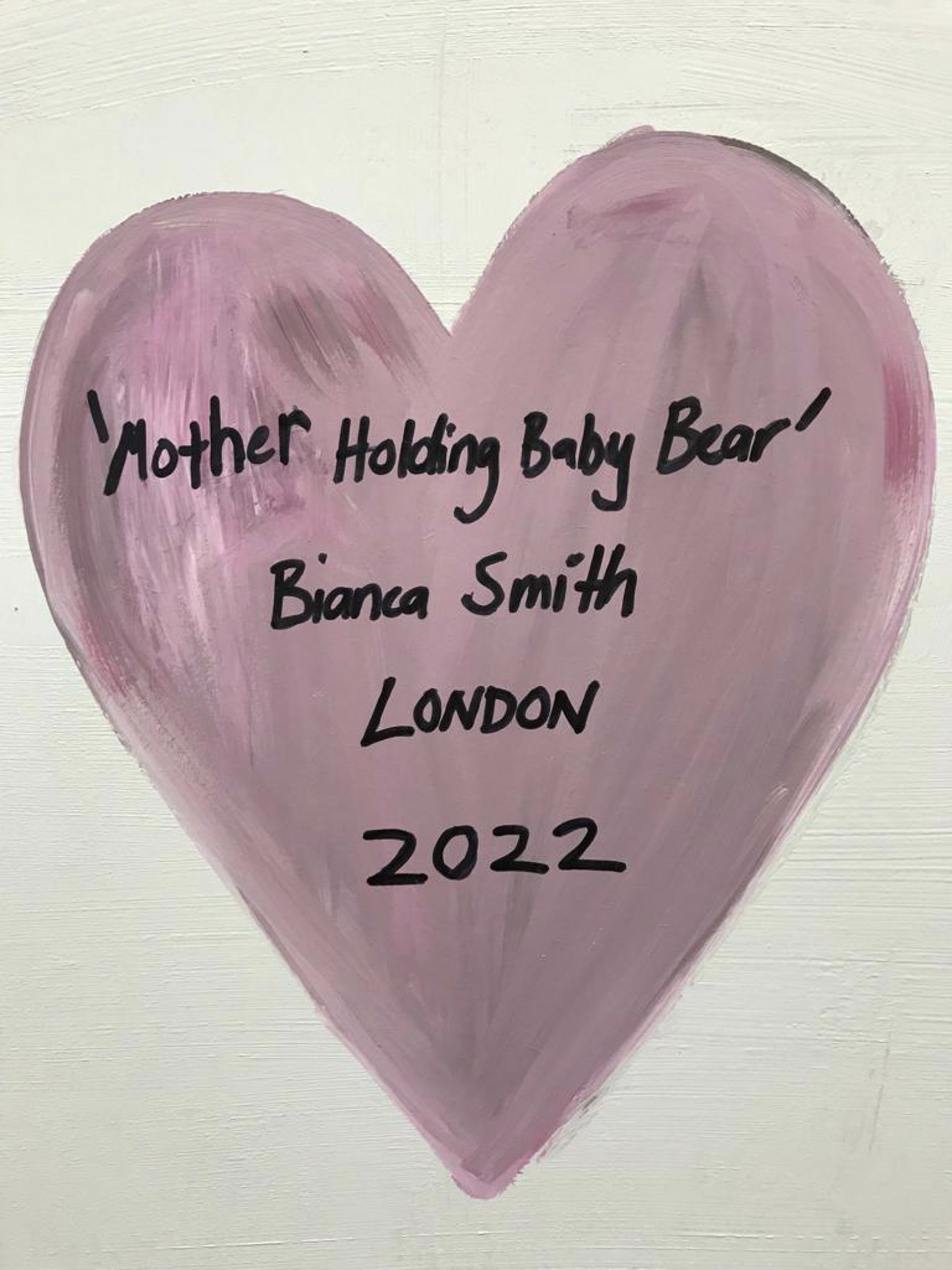 Mother Holding Her Baby Bear by Bianca Smith