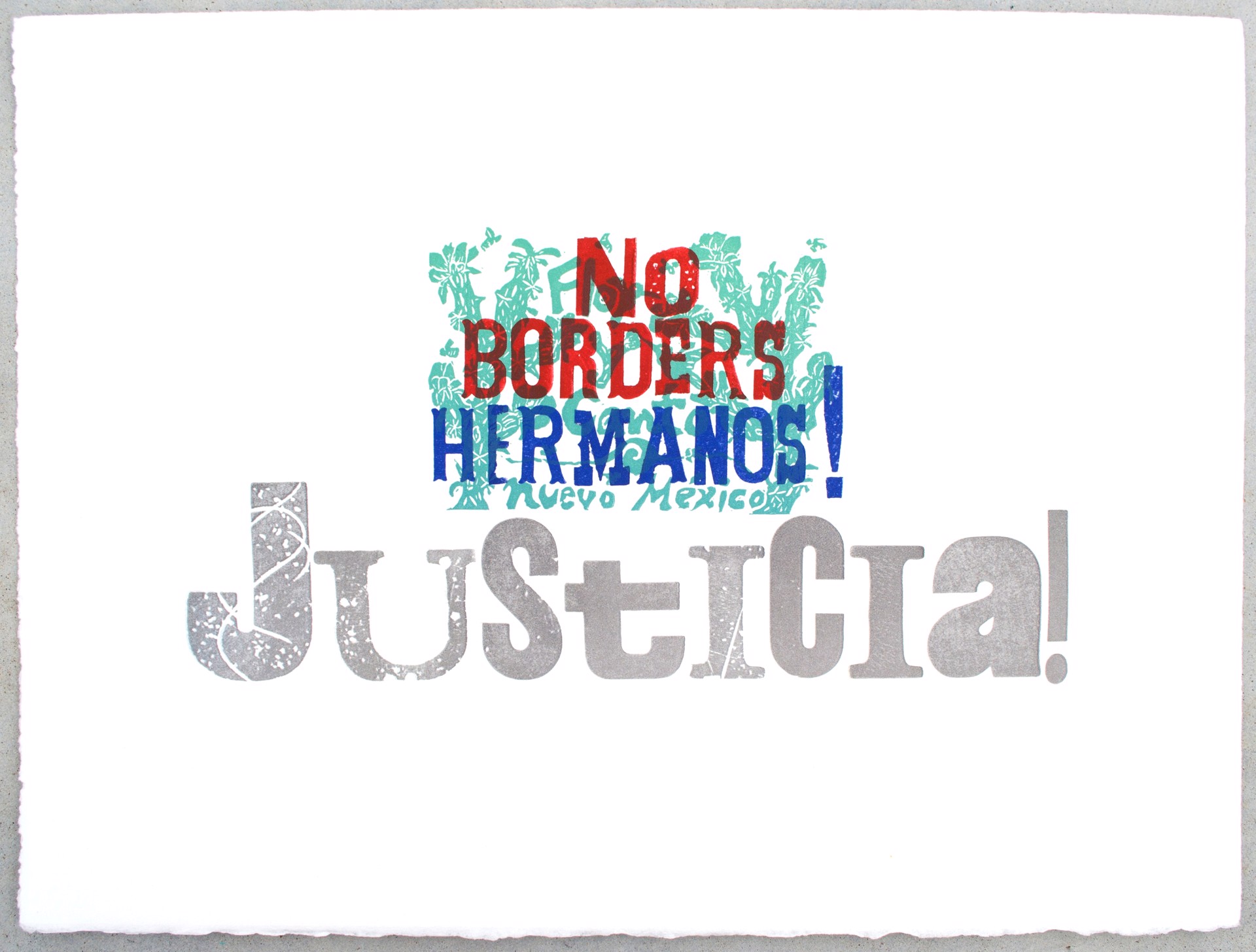 No Borders Hermanos by Moira Garcia