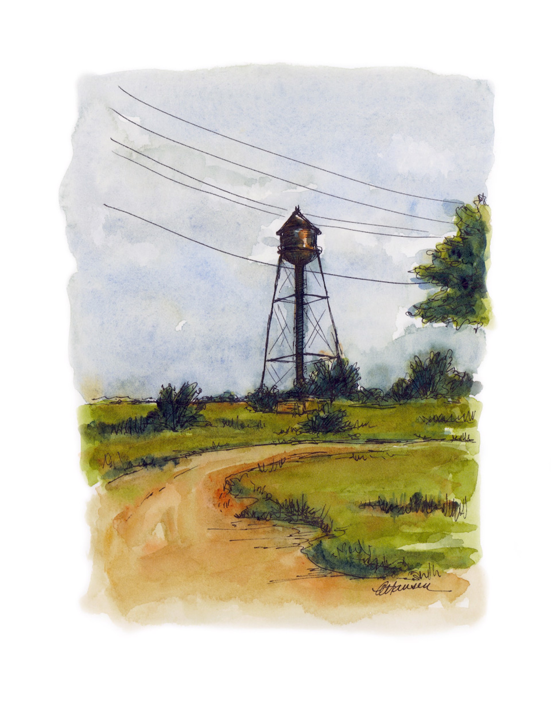 Mead Watertower by Alissa Hansen