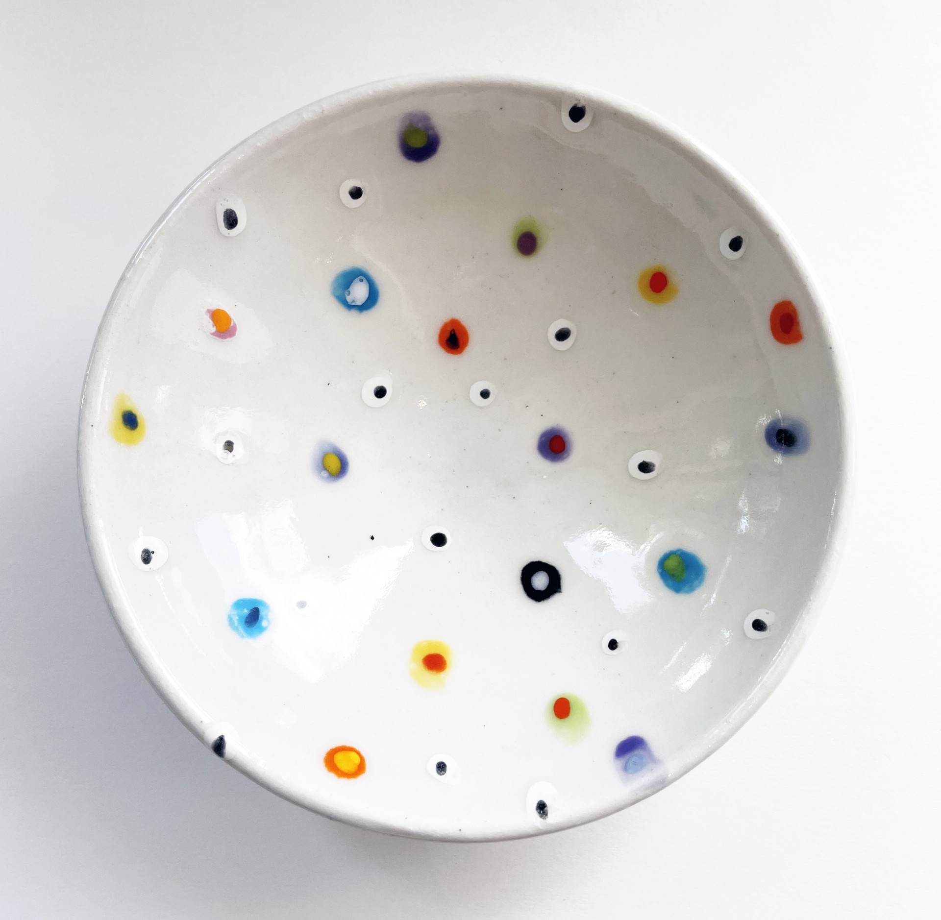 Large Dot Bowl by Bean Finneran