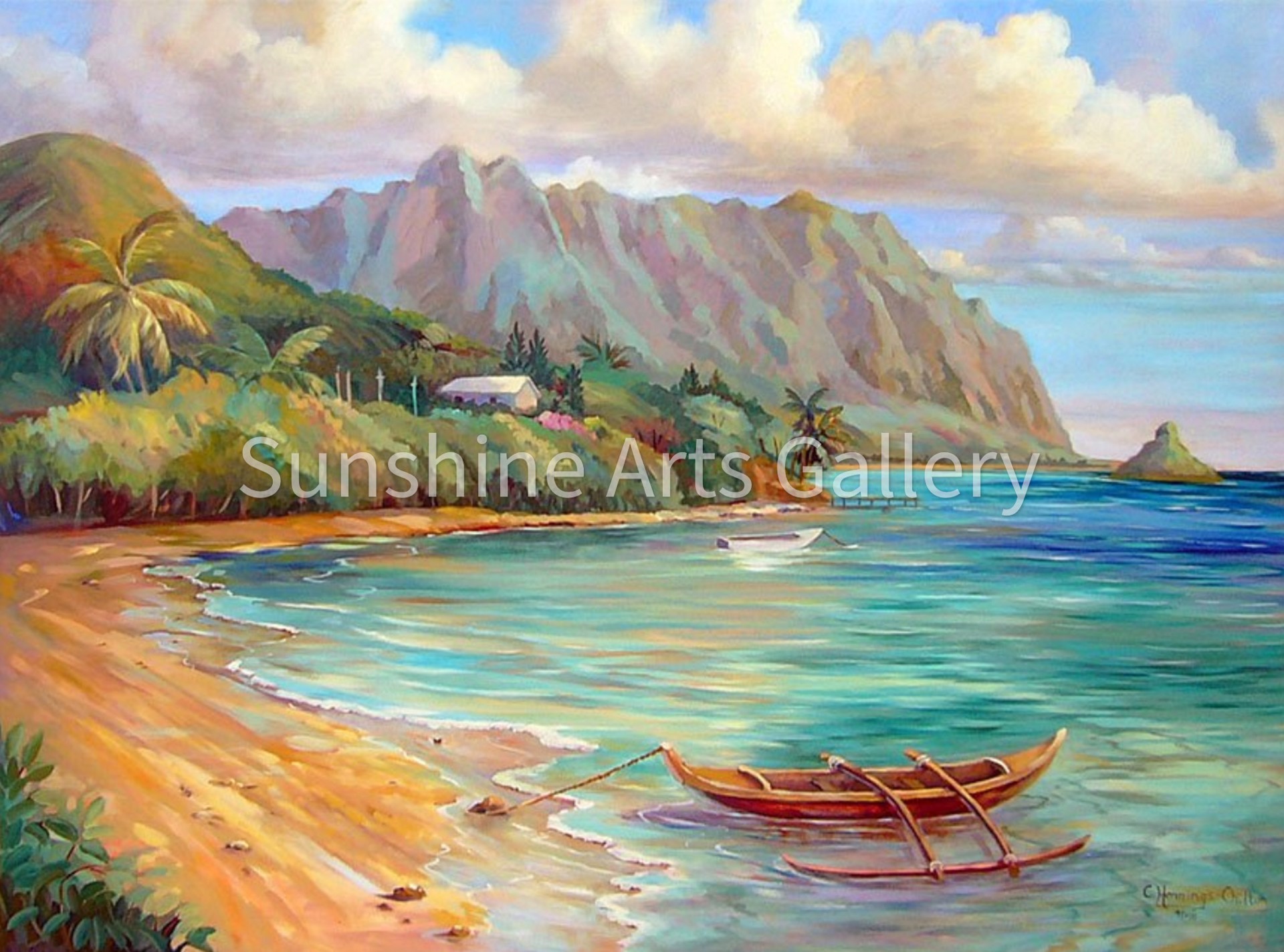 Kāneʻohe Bay by Connie Hennings-Chilton