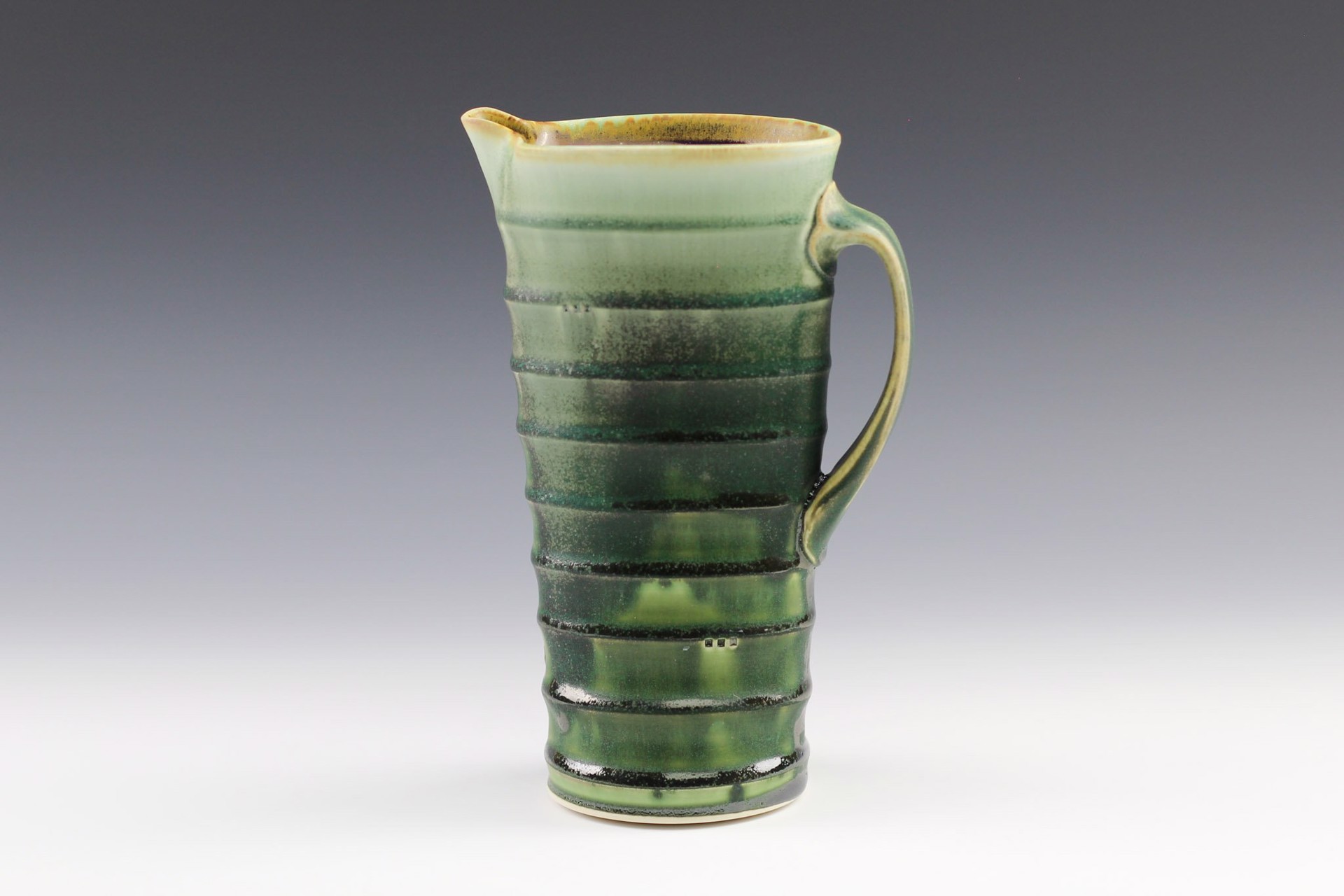Ribbed Pitcher by Nick DeVries