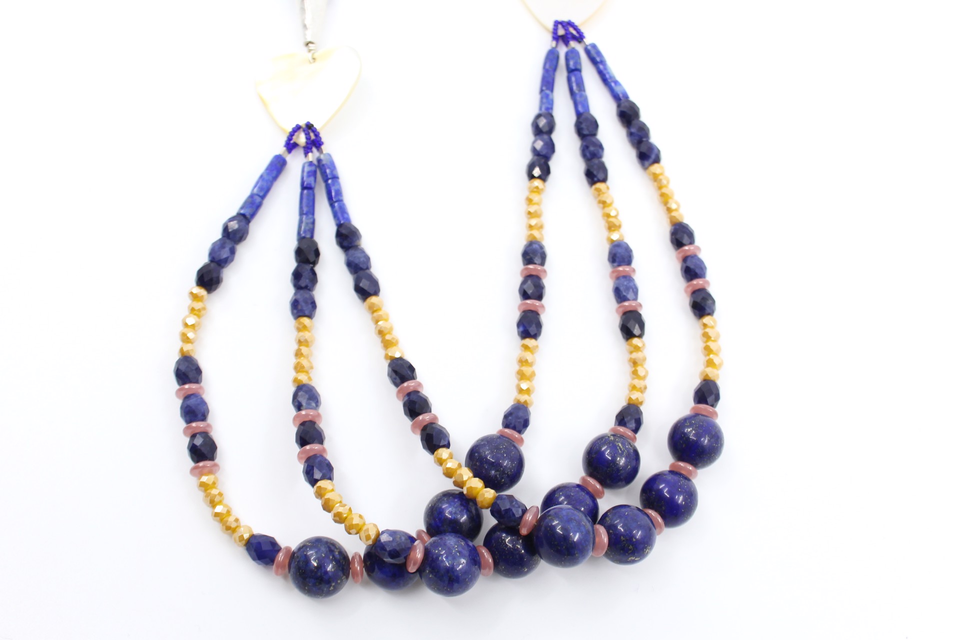 Lapis Necklace by Hollis Chitto