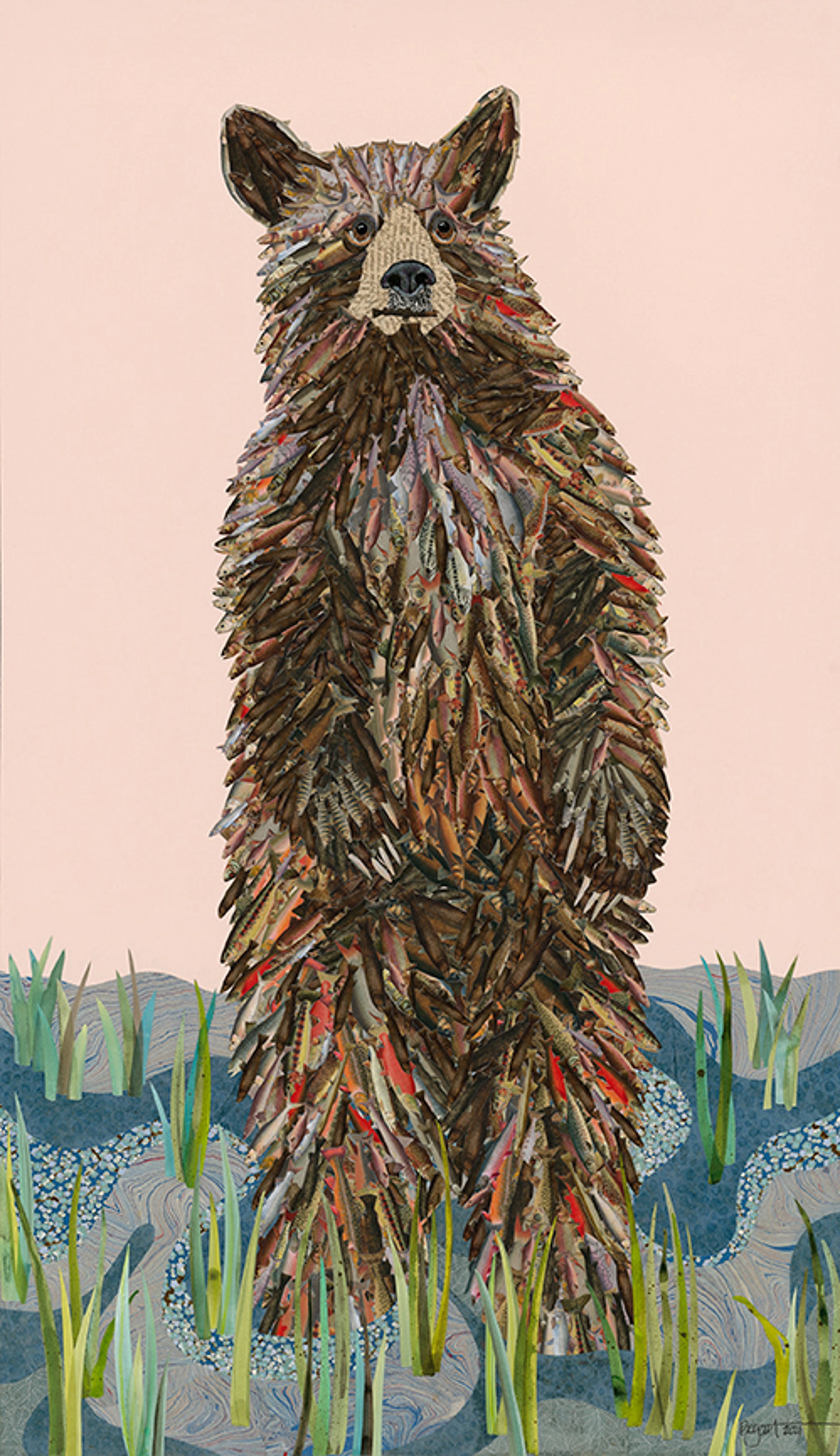 Big Bear (print) by Brenda Bogart - Prints