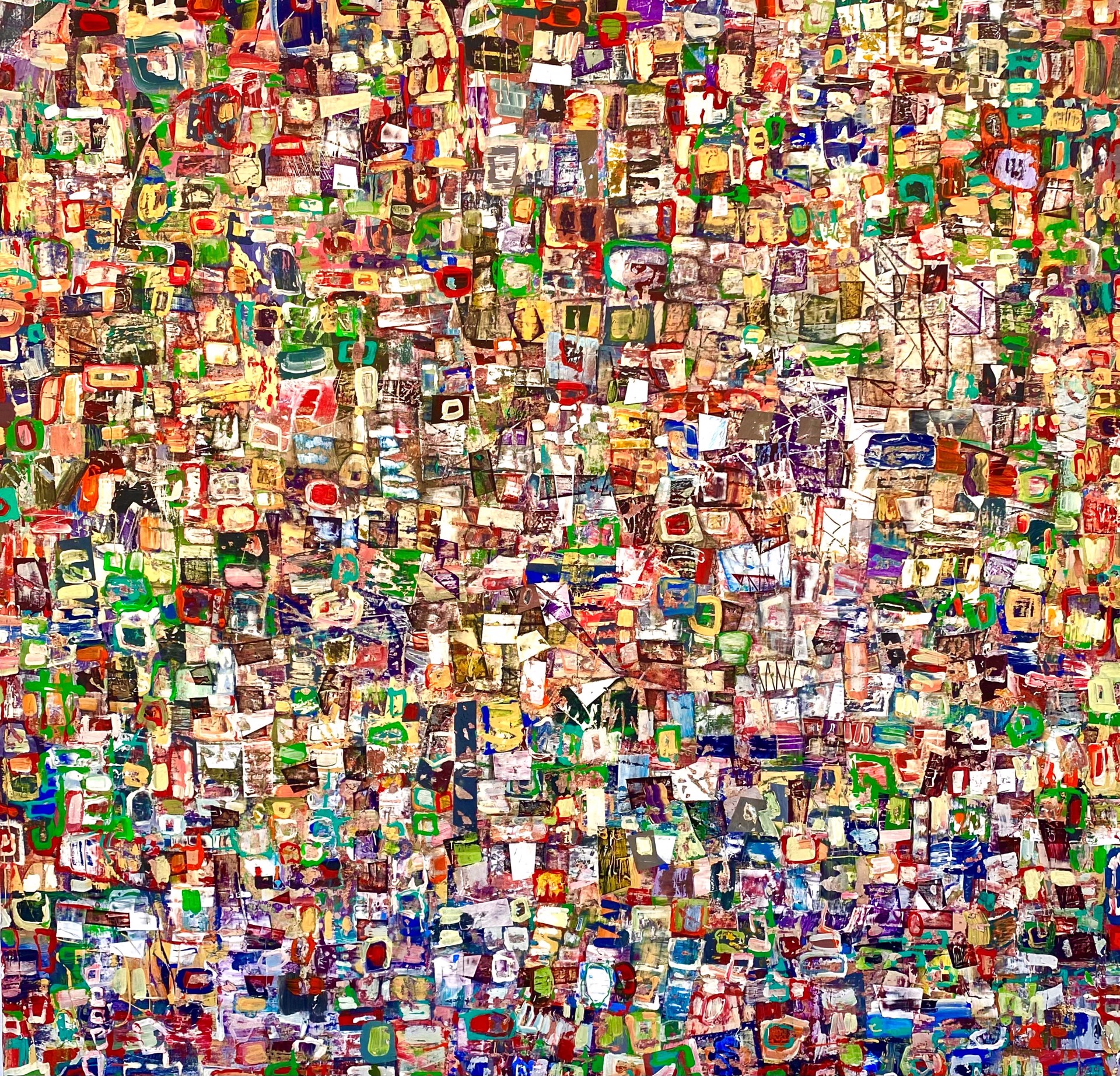 Memory Wall #5 by Vincent Pomilio