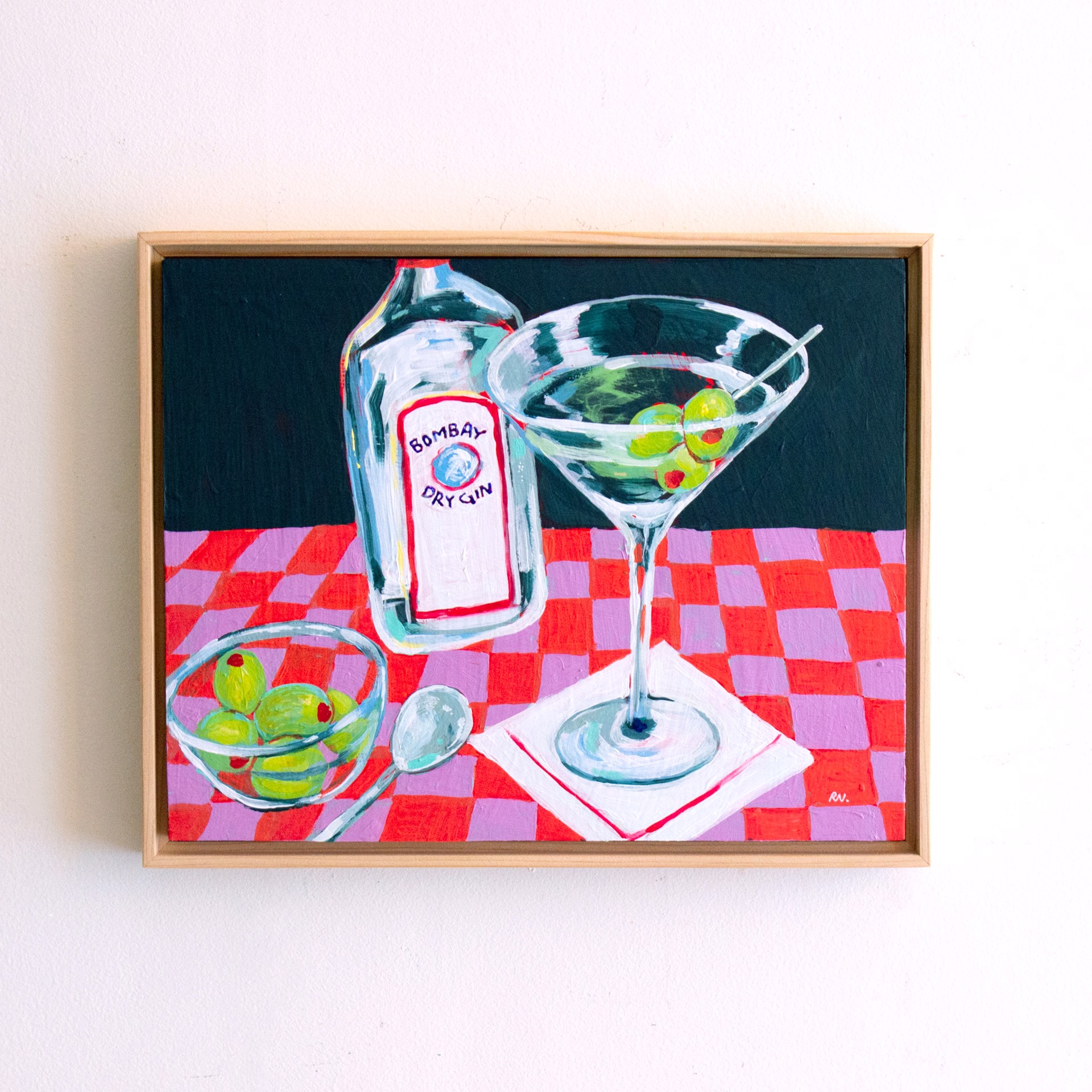 Gin Martini Stirred by Rachael Nerney