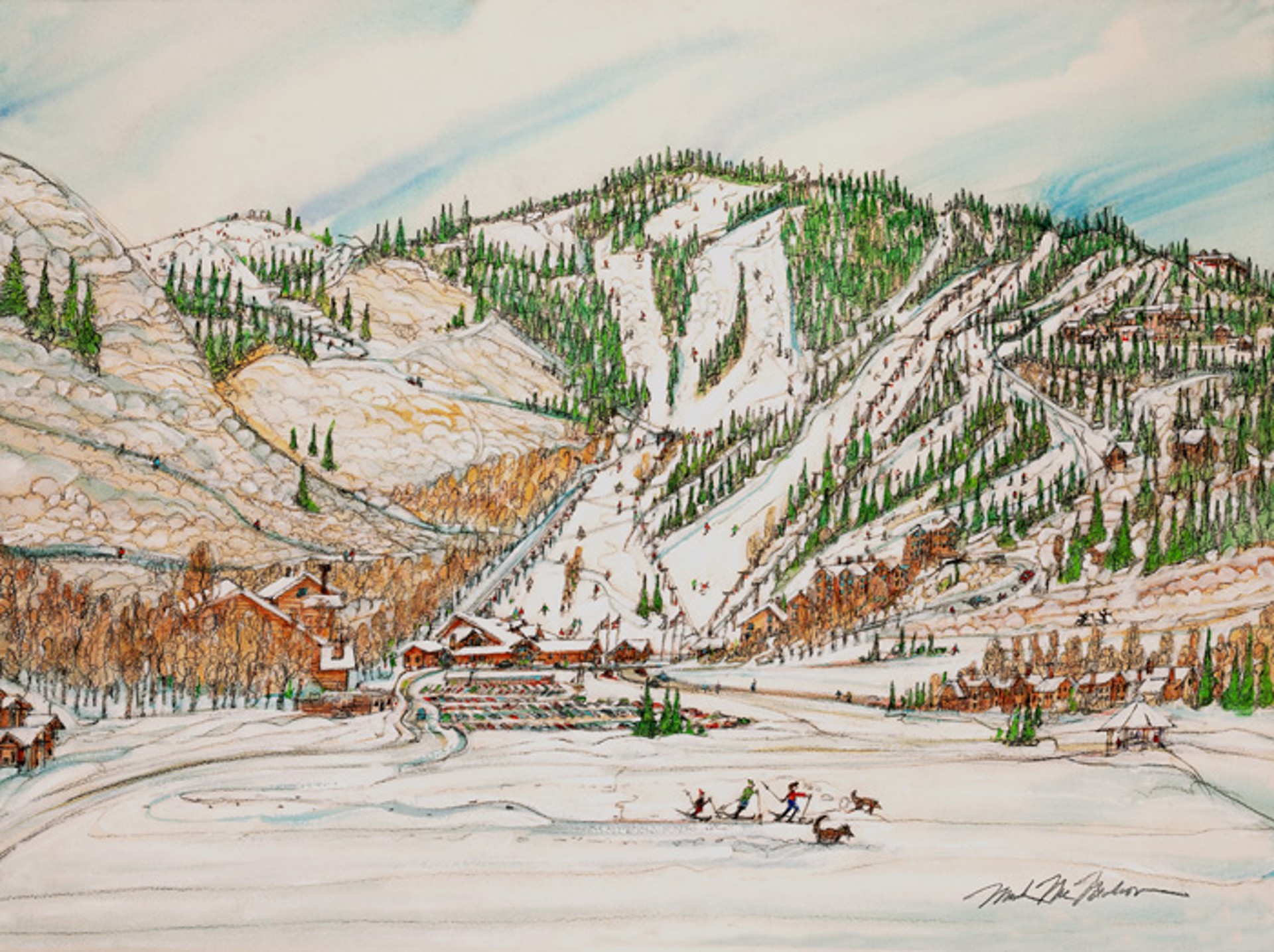 Deer Valley, Utah by Mark McMahon