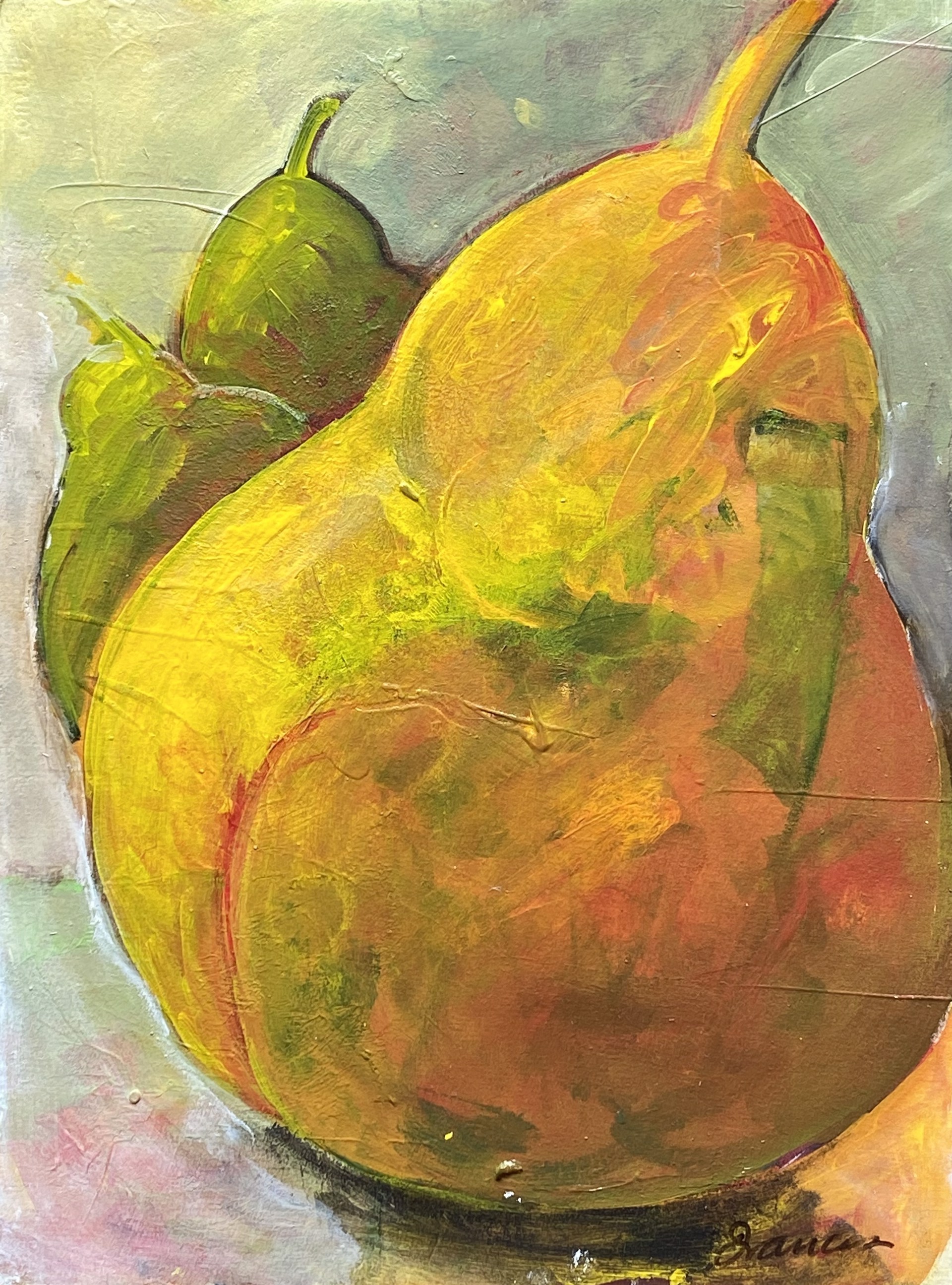 Ripening Pears by Frances Hill