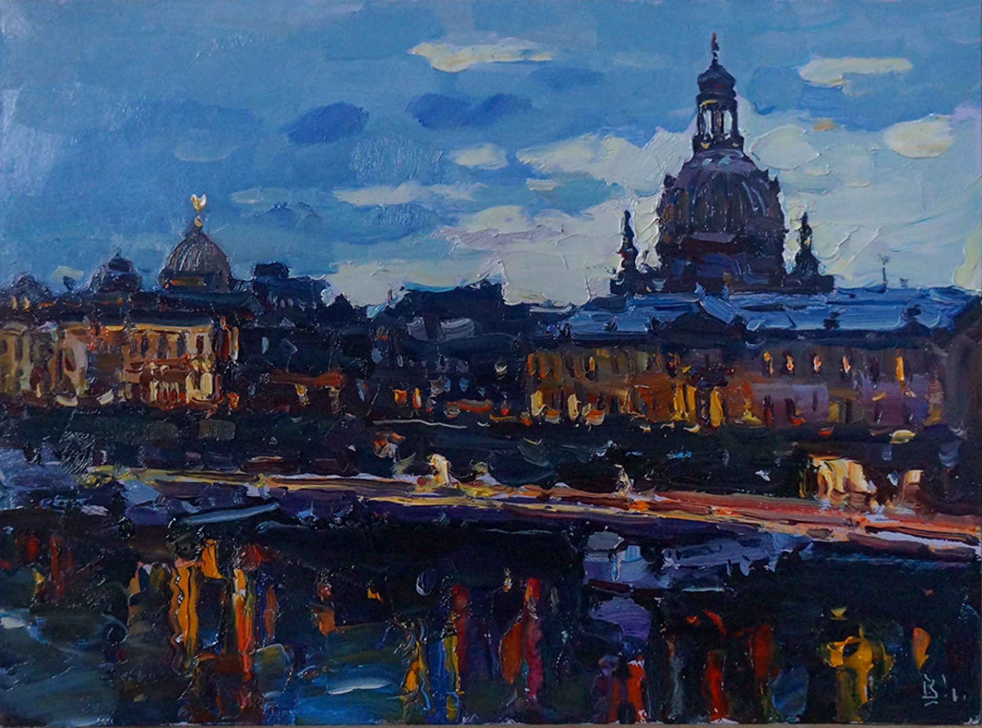 Evening in Dresden by Ivan Vityuk