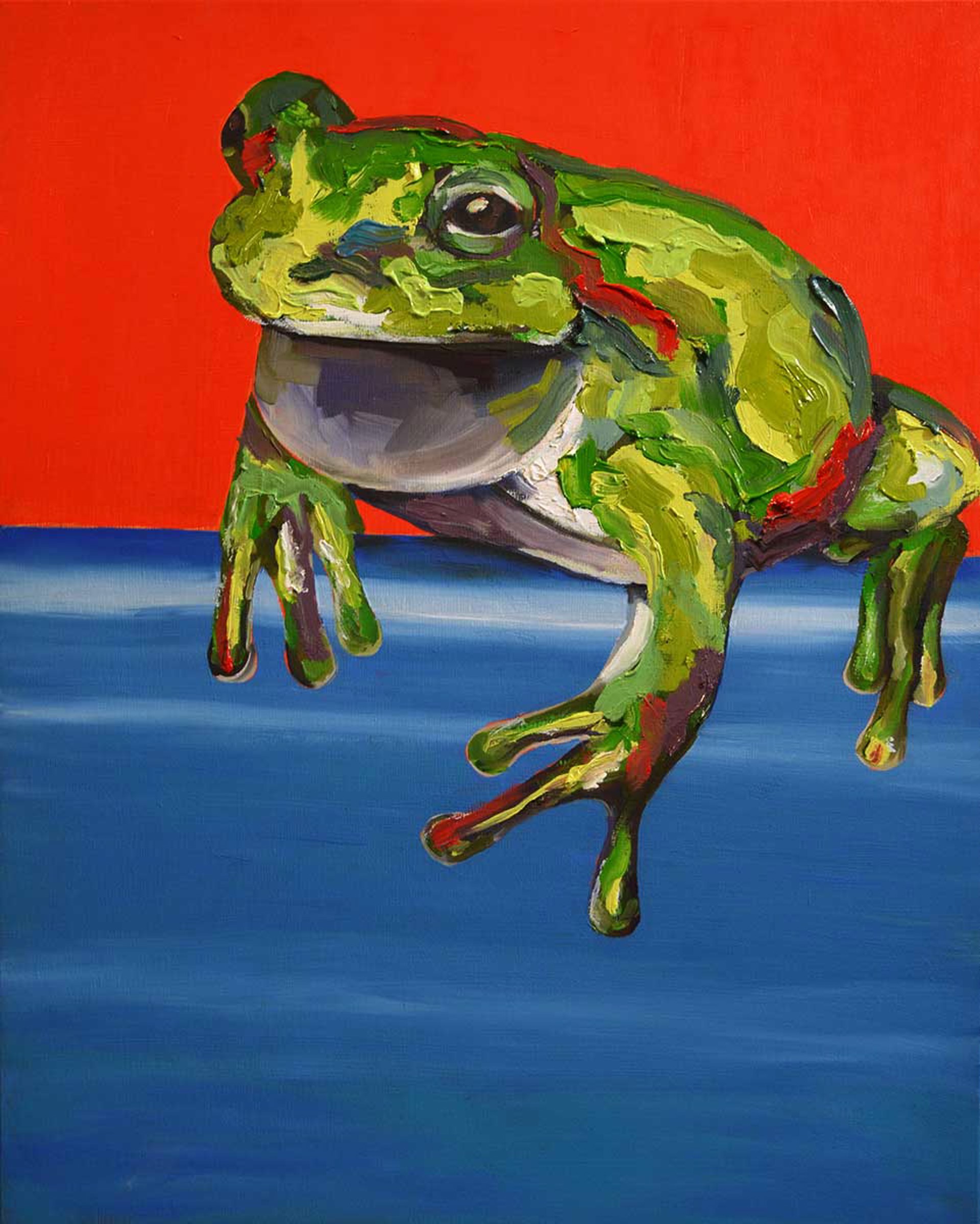 Frog by Lizzie Wortham