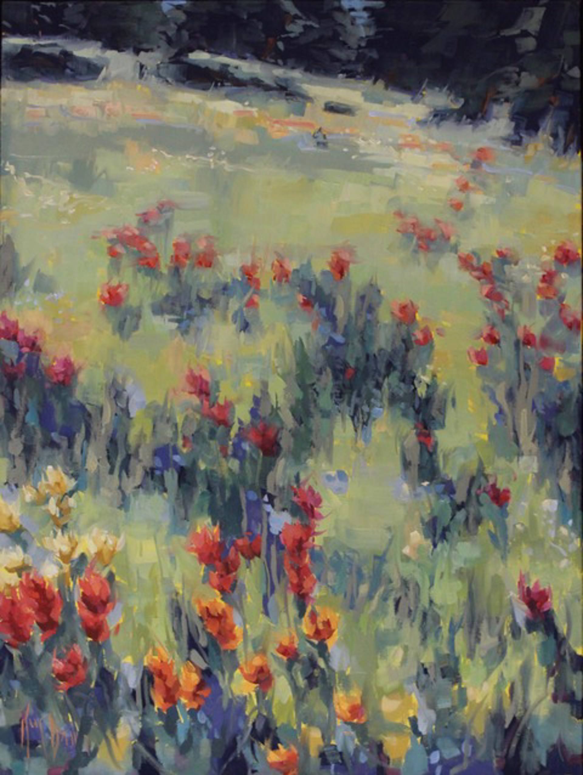 Painted Meadow by Kim Barrick