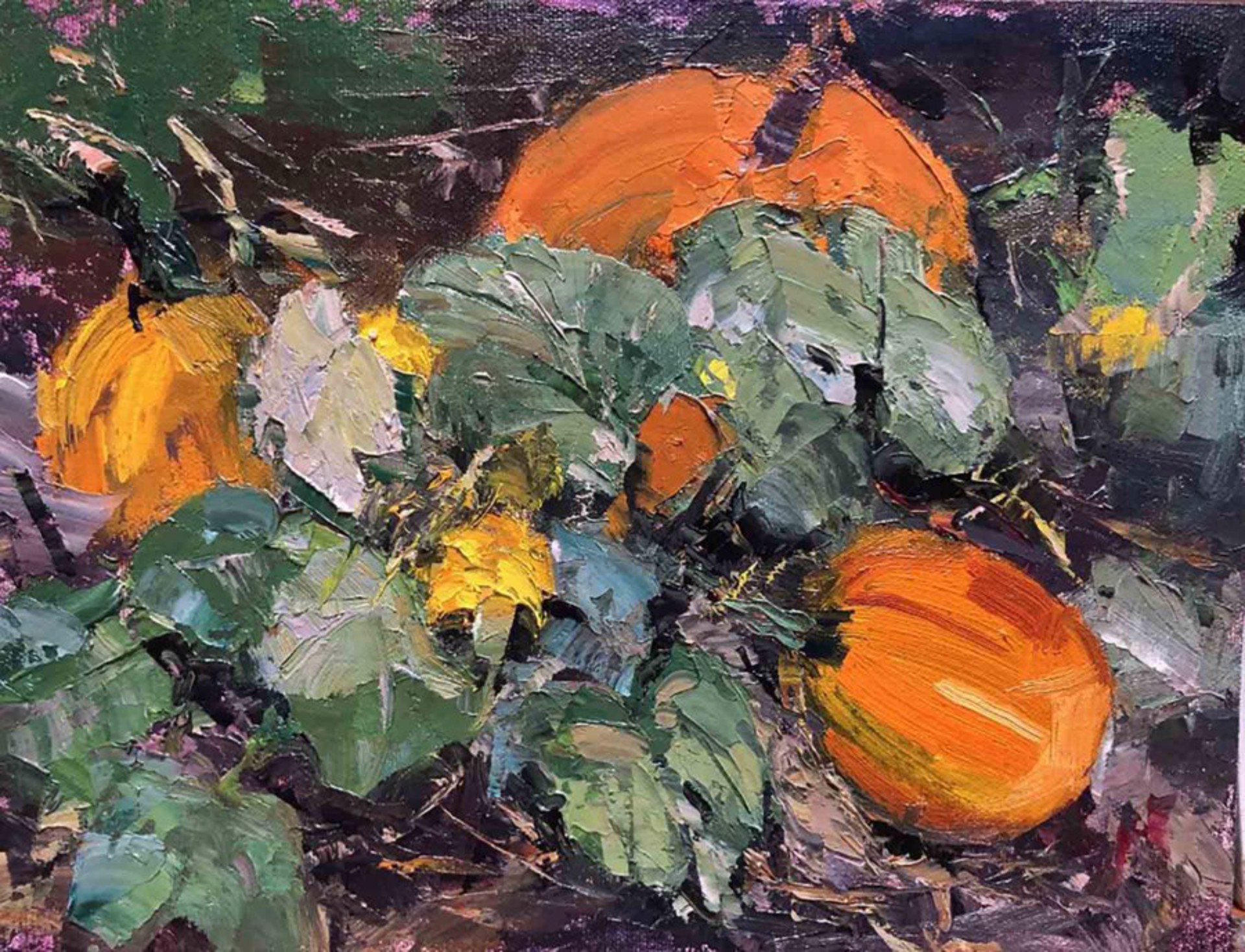 At the Day Road Pumpkin Patch by Jane Wallis