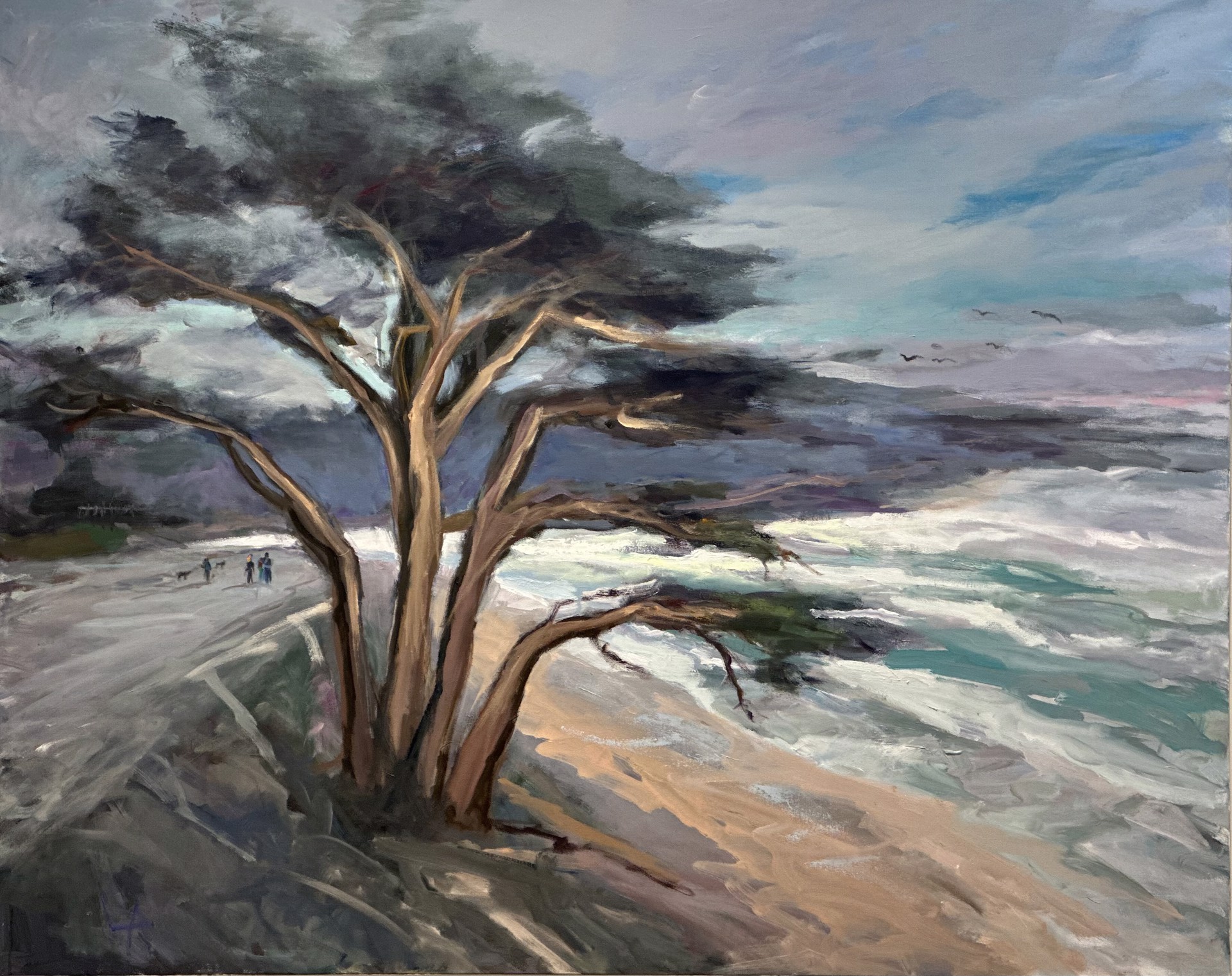 Winter’s Walk by LilliAnne Price Carmel Art Association