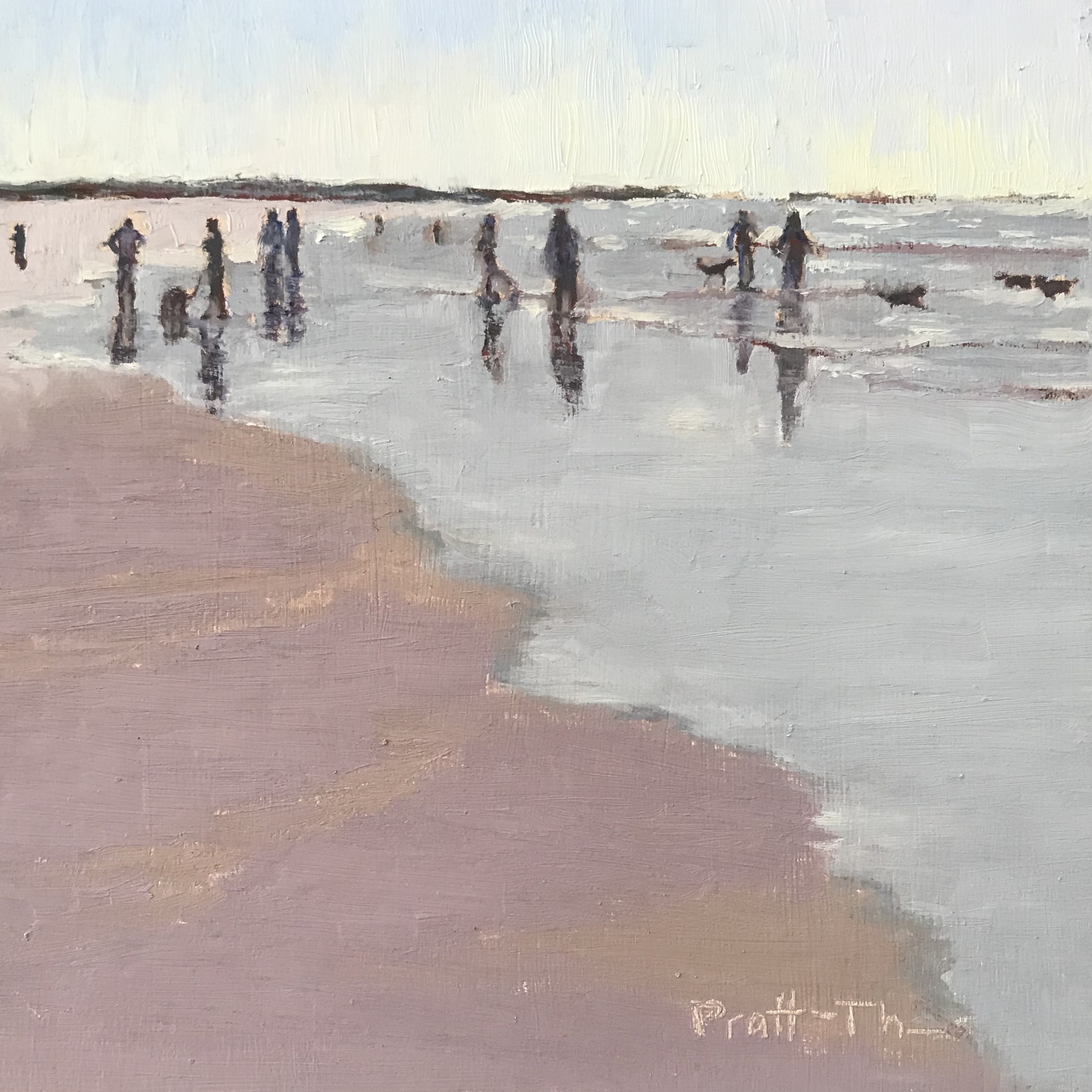 Off Leash I by Leslie PrattThomas Dare/Sandpiper Gallery