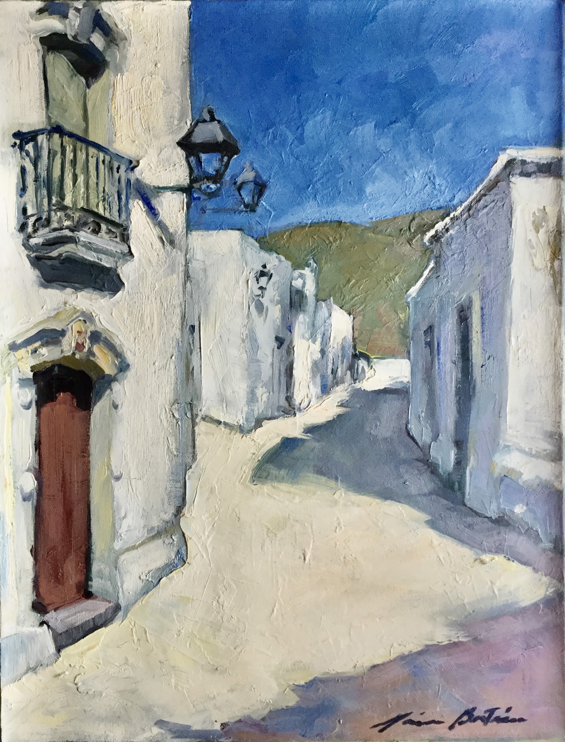 Street In Almeria by Maria Bertrán