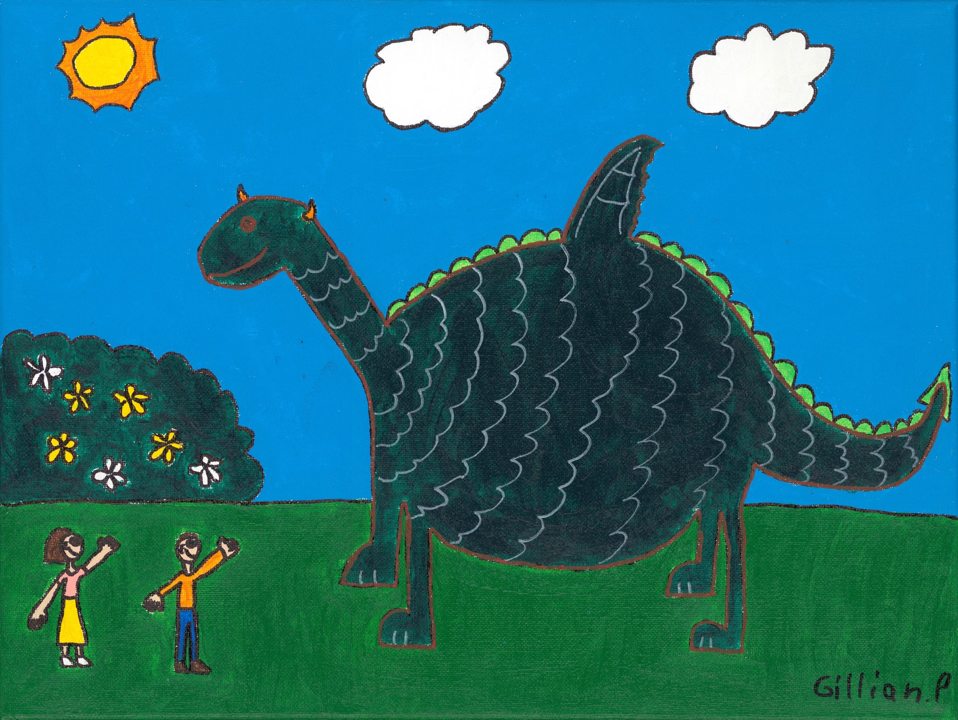 The Big Friendly Dragon by Gillian Patterson