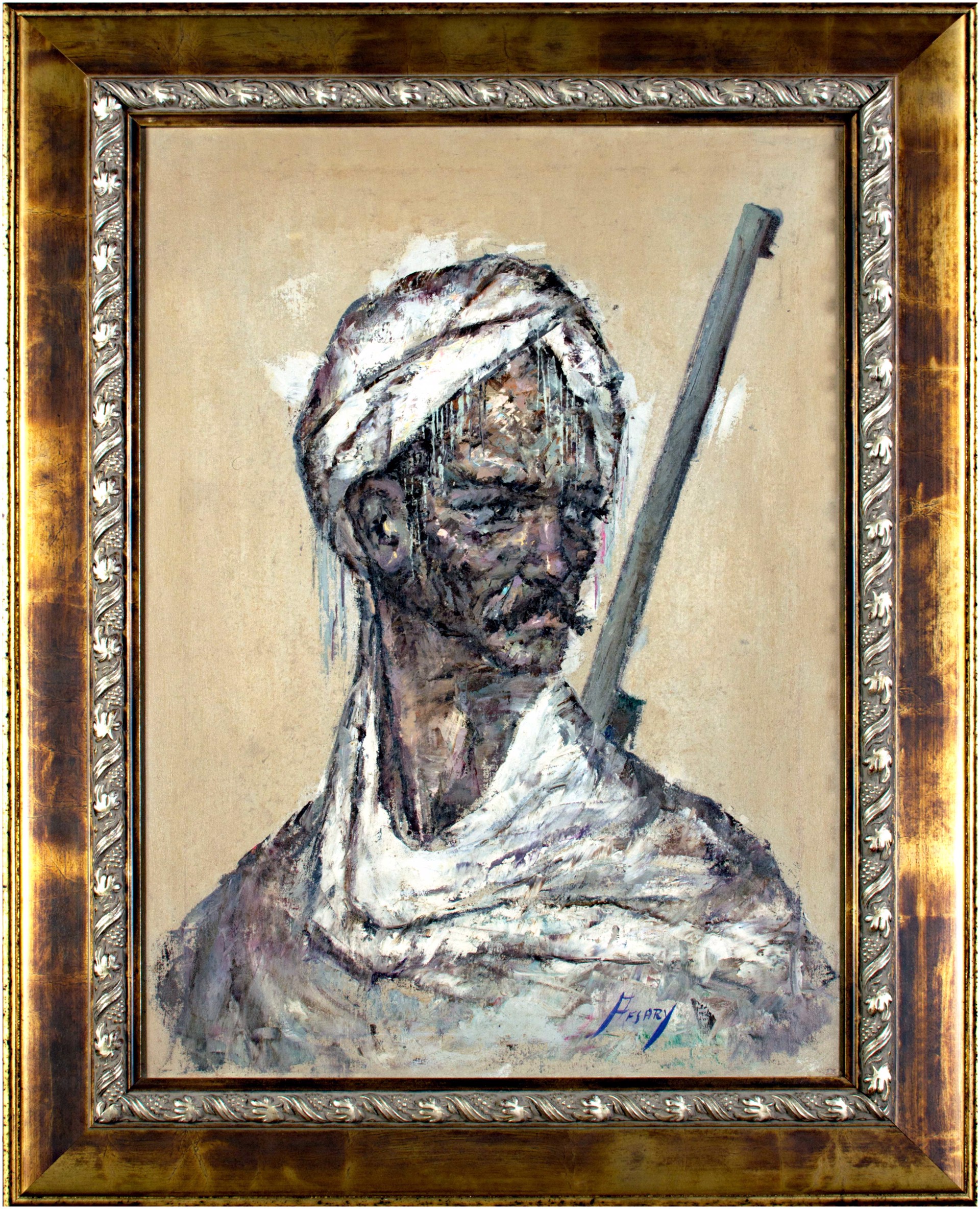 Portrait of a Soldier from Tehran by Cyrus Afsary