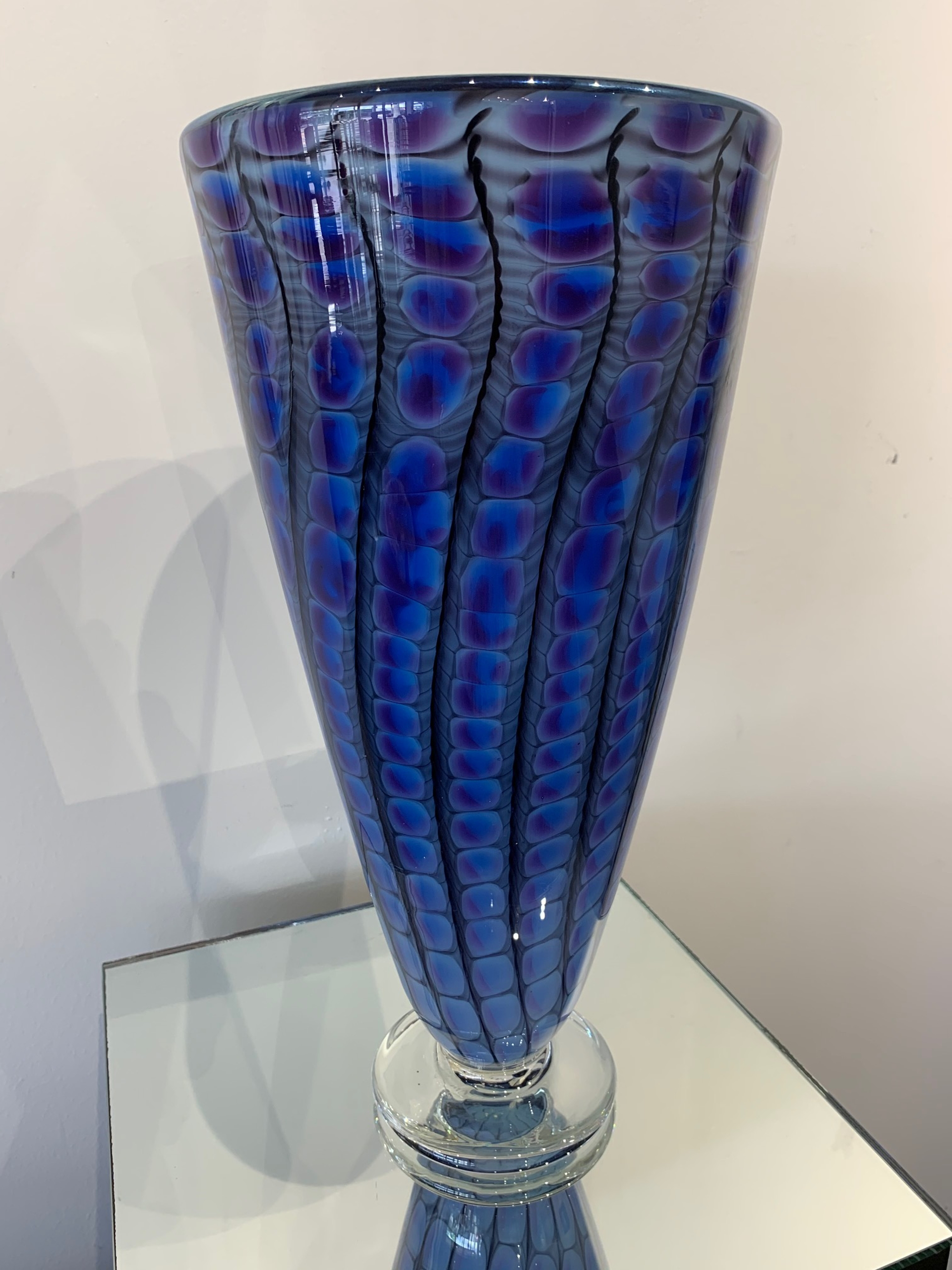 Tulip Vase (Blue) by Phil Heilman